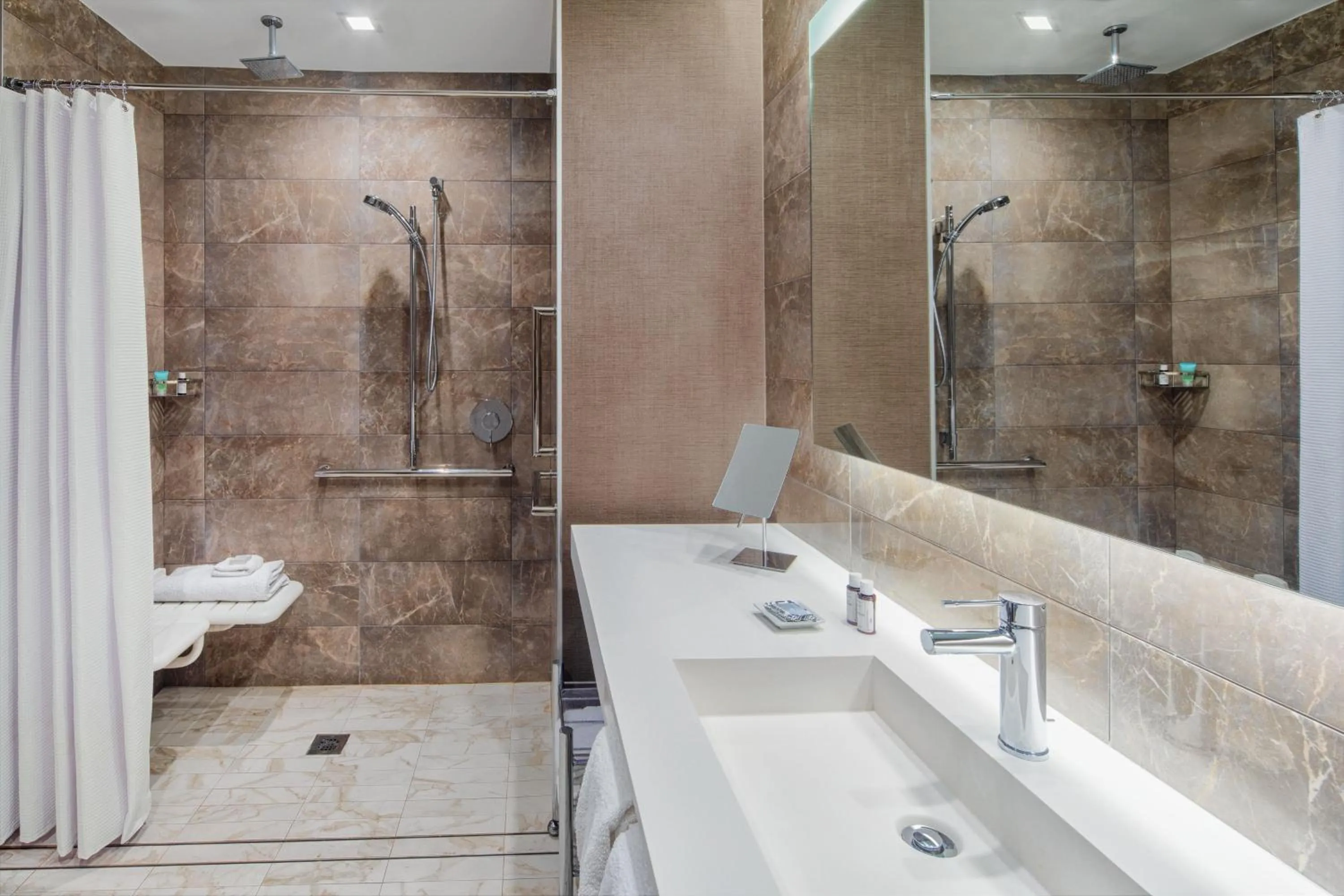 Bathroom in AC Hotel by Marriott Fort Lauderdale Airport