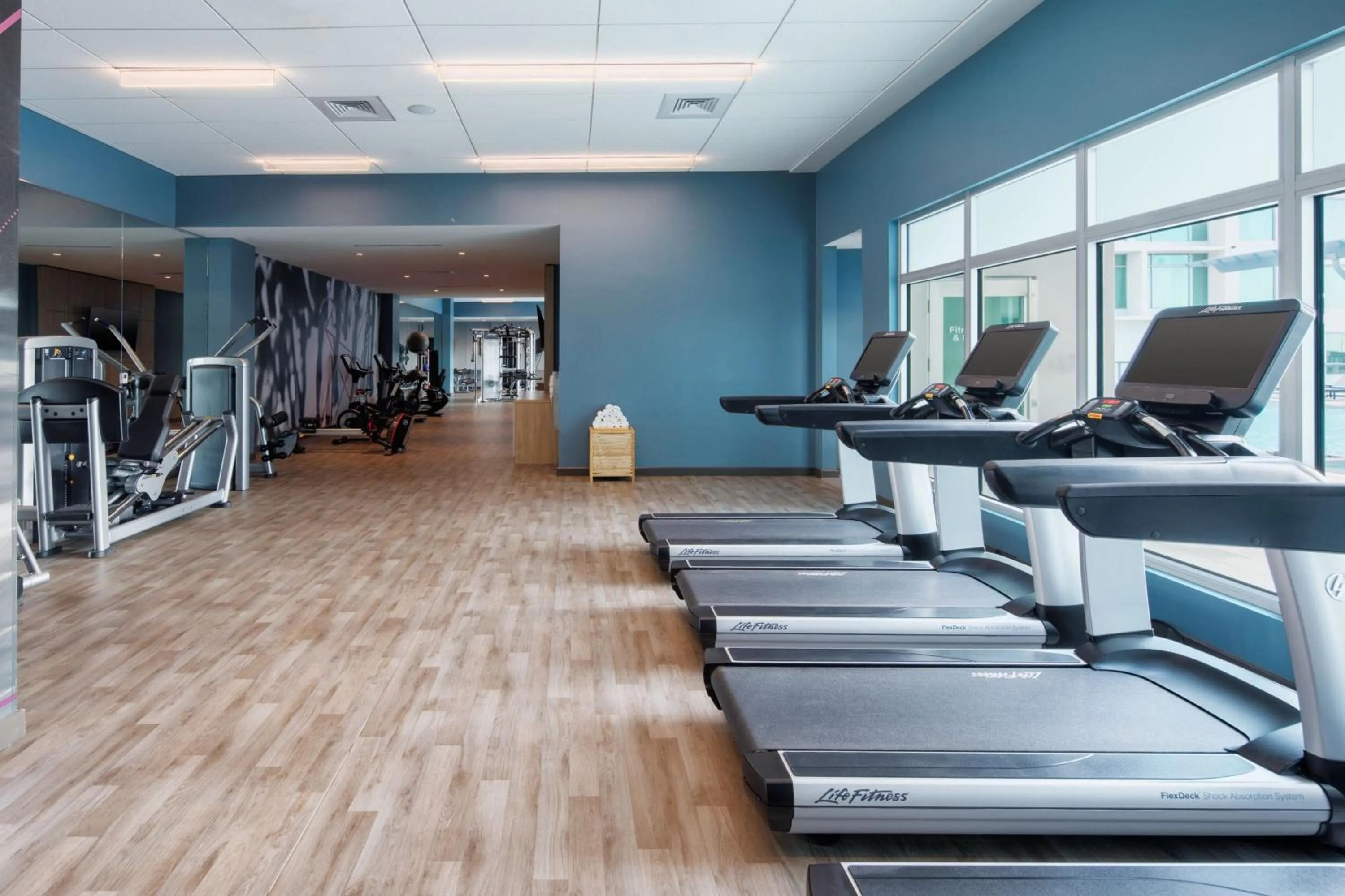 Fitness centre/facilities in Marriott Fort Lauderdale Airport