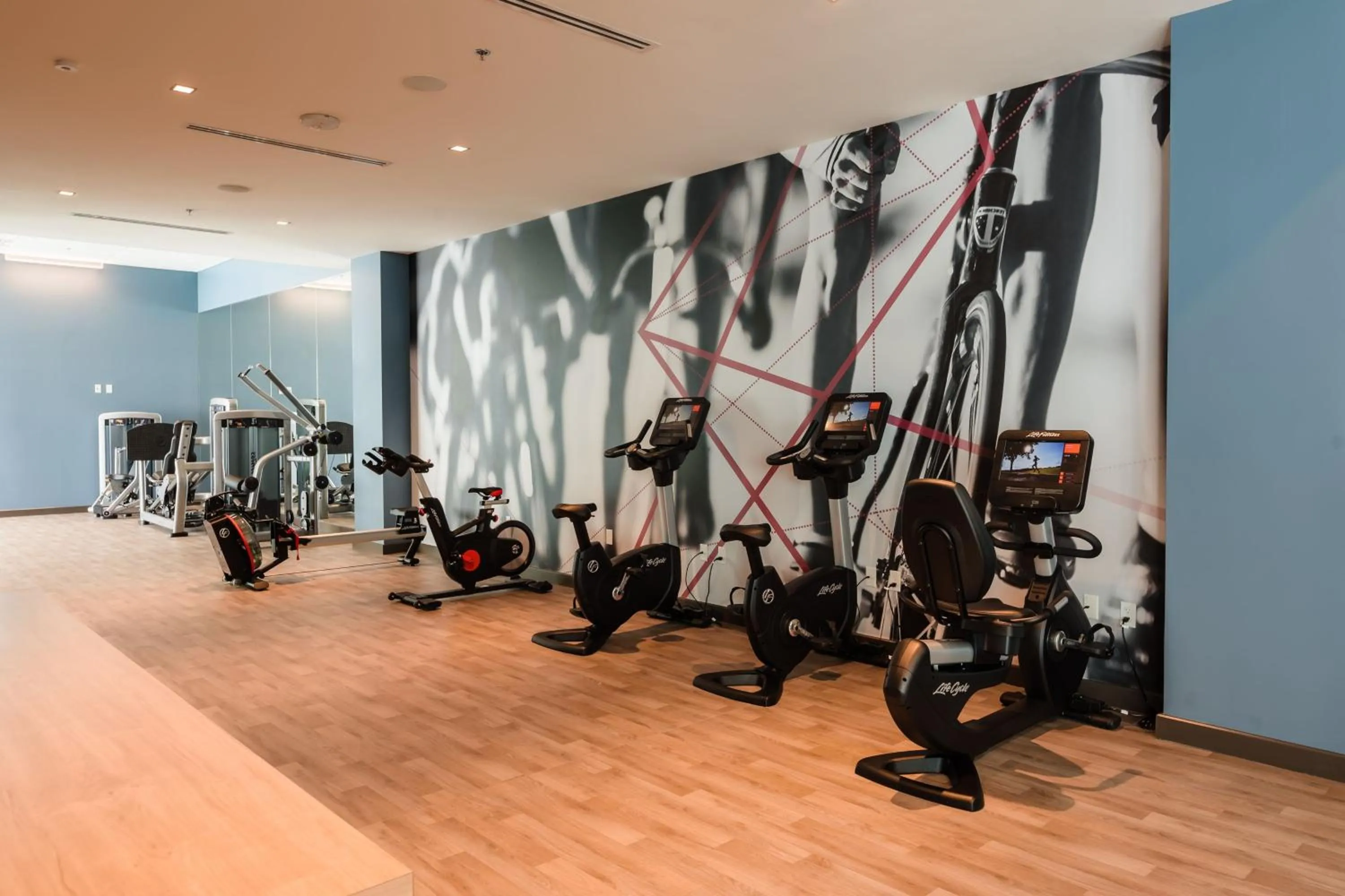 Fitness centre/facilities in Marriott Fort Lauderdale Airport
