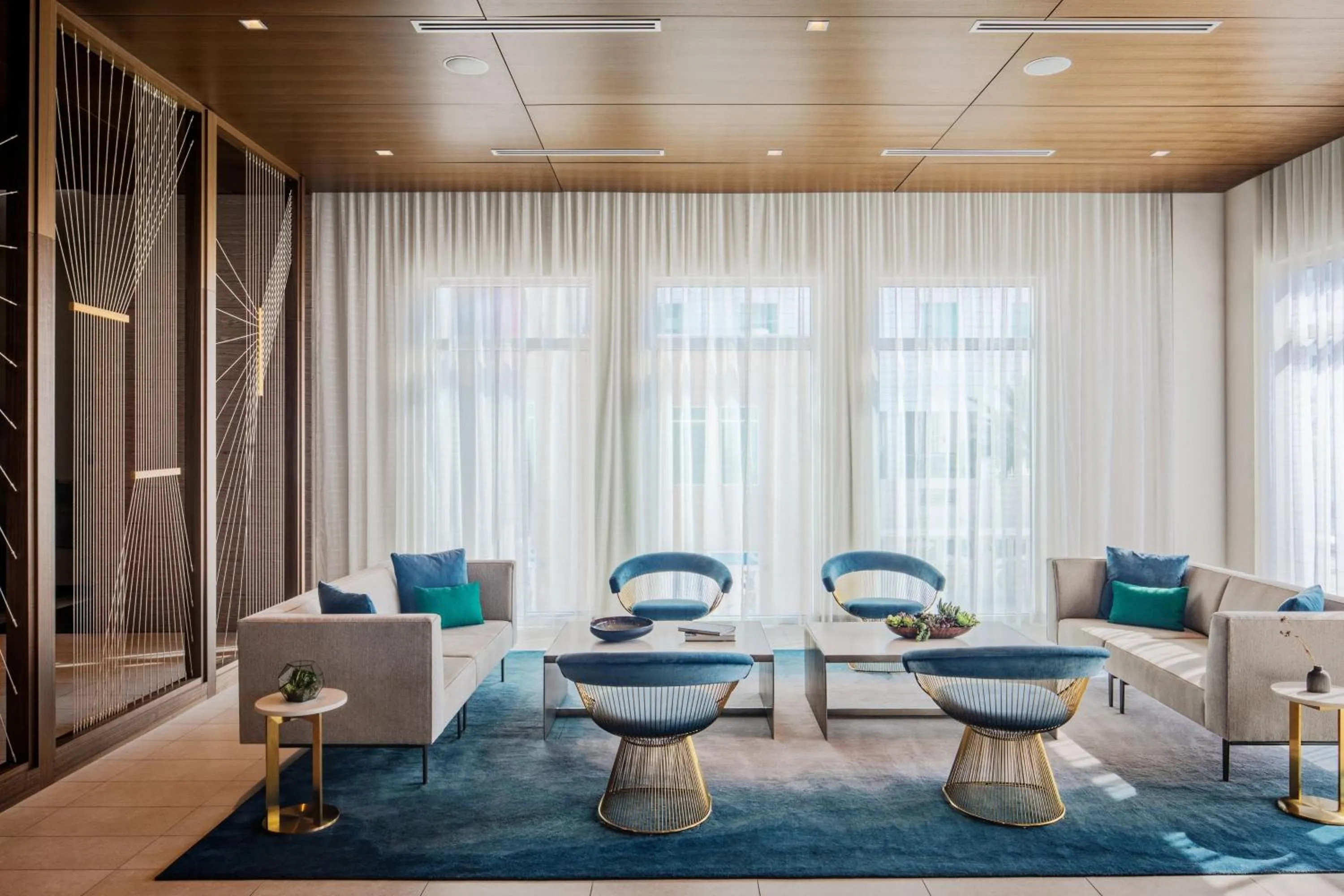 Lobby or reception in Marriott Fort Lauderdale Airport