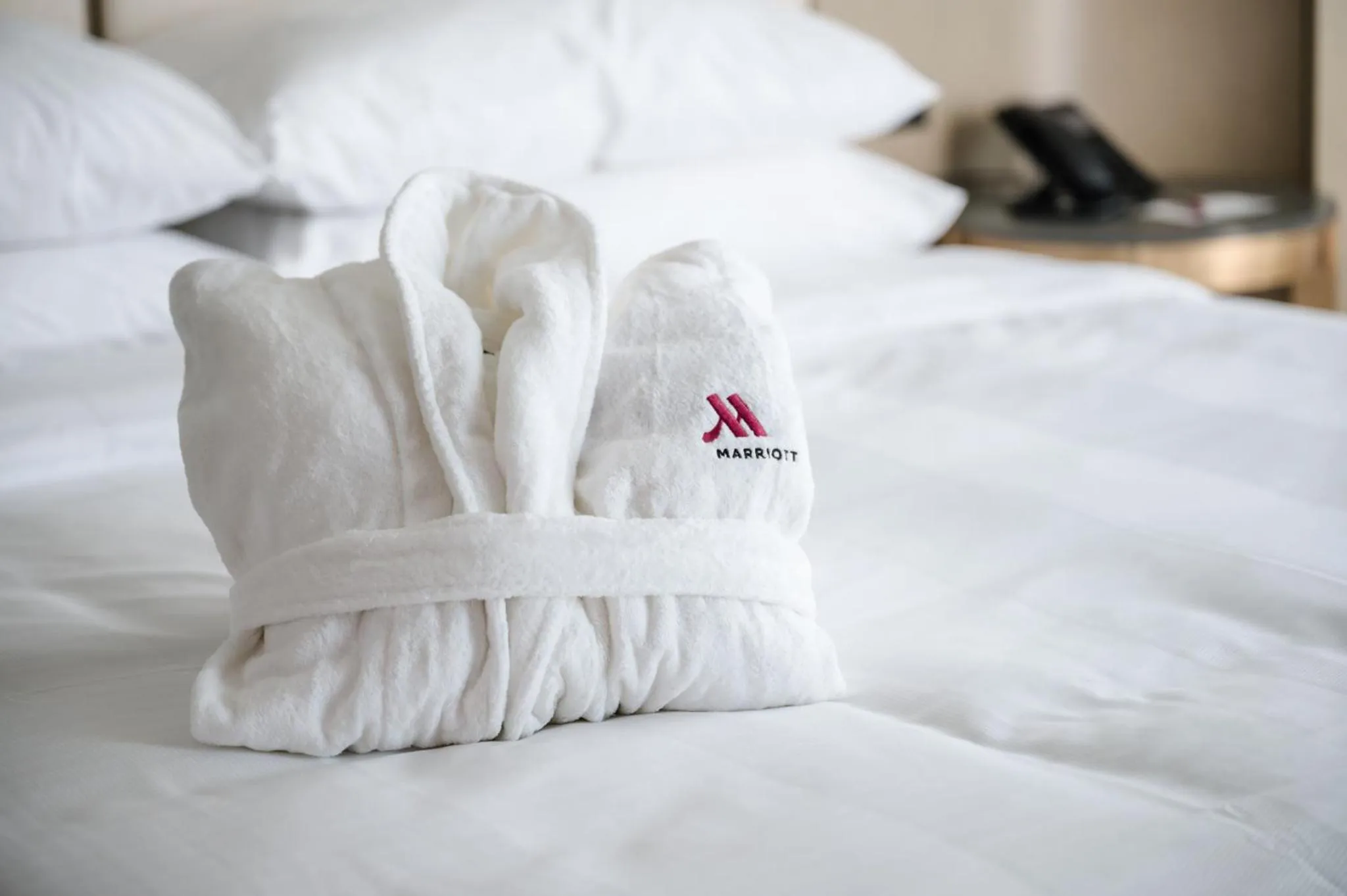 Bed in Marriott Fort Lauderdale Airport