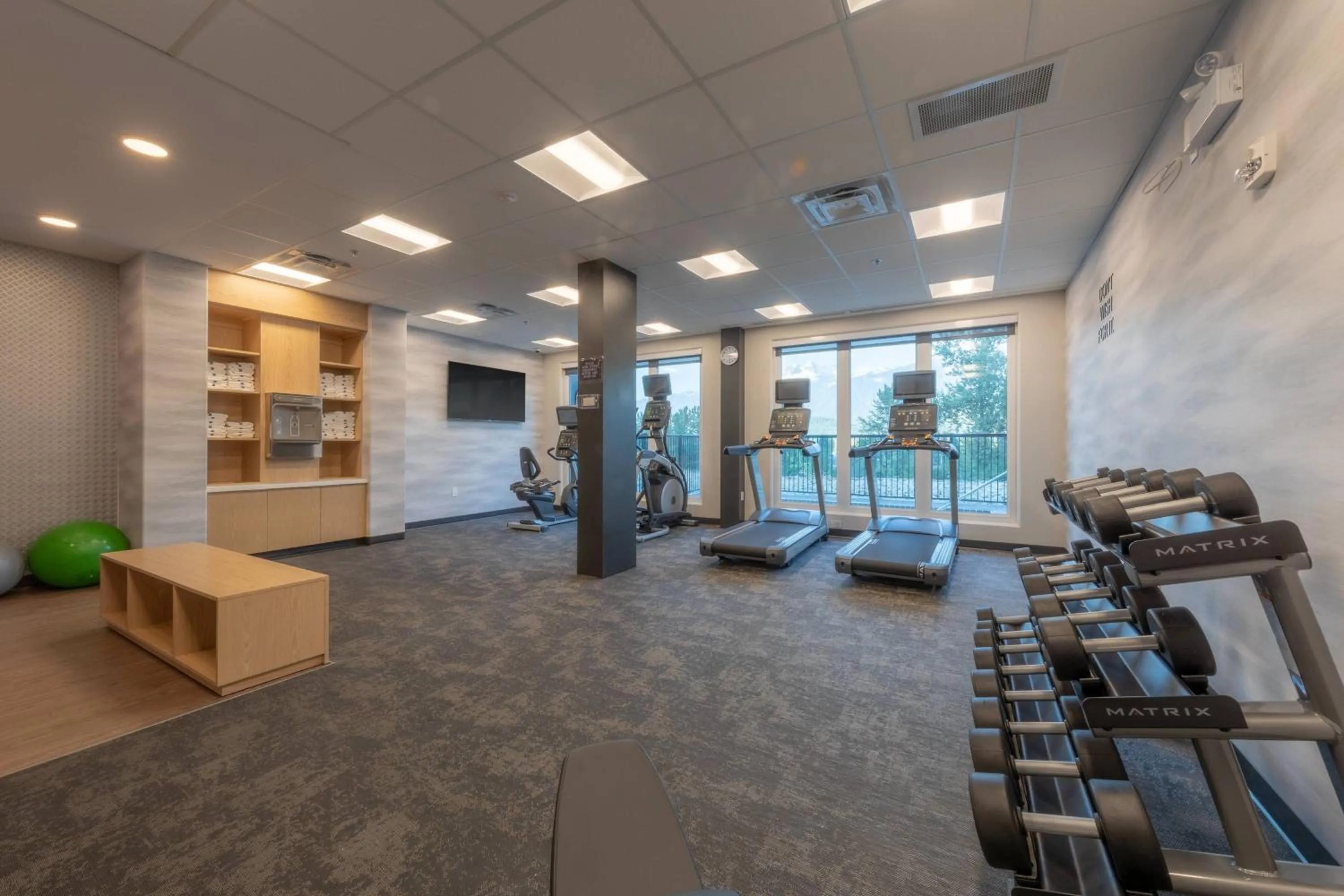 Fitness centre/facilities in Fairfield by Marriott Inn & Suites Revelstoke