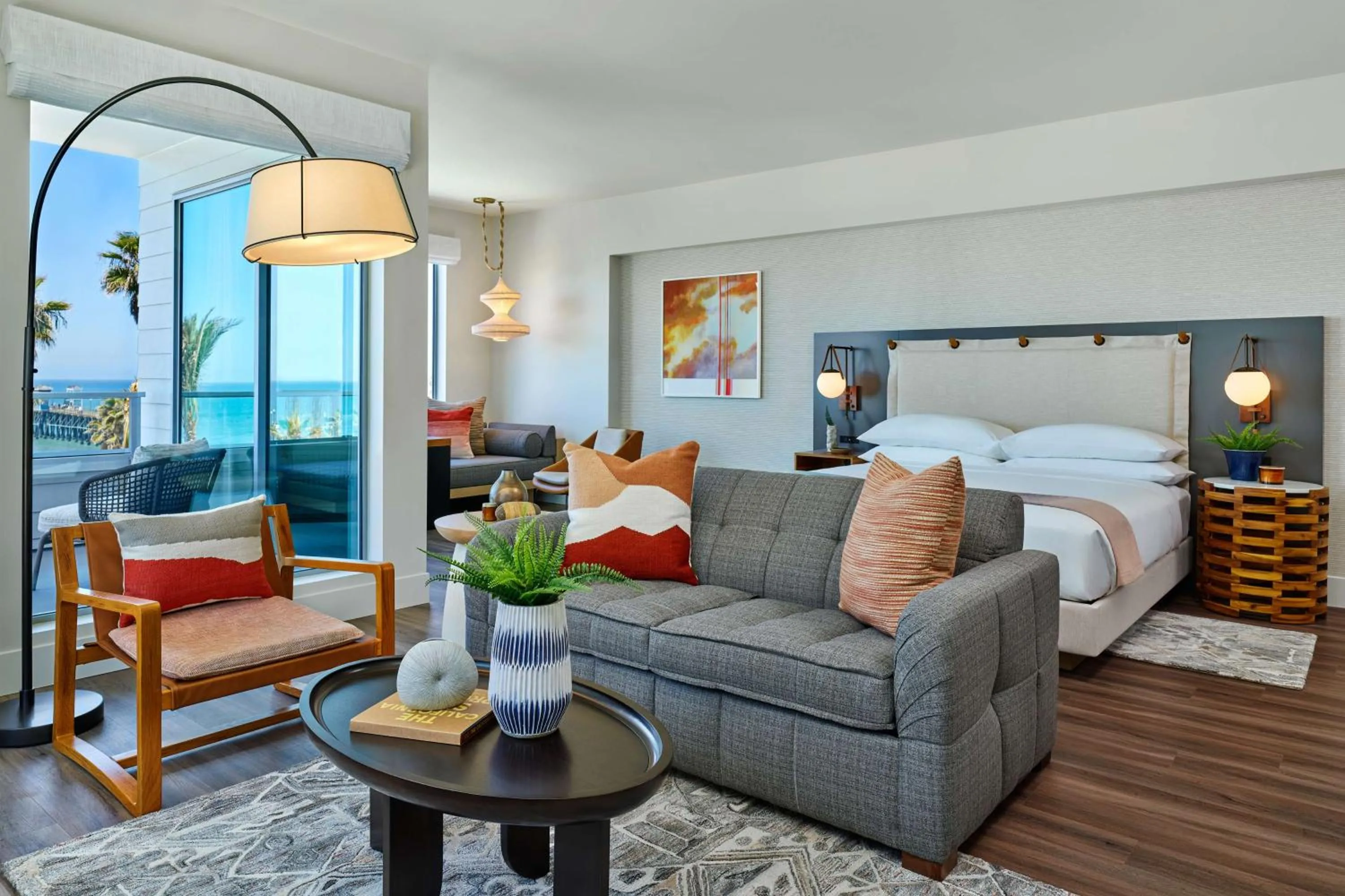 Photo of the whole room, Bed in Mission Pacific Beach Resort, part of JdV by Hyatt