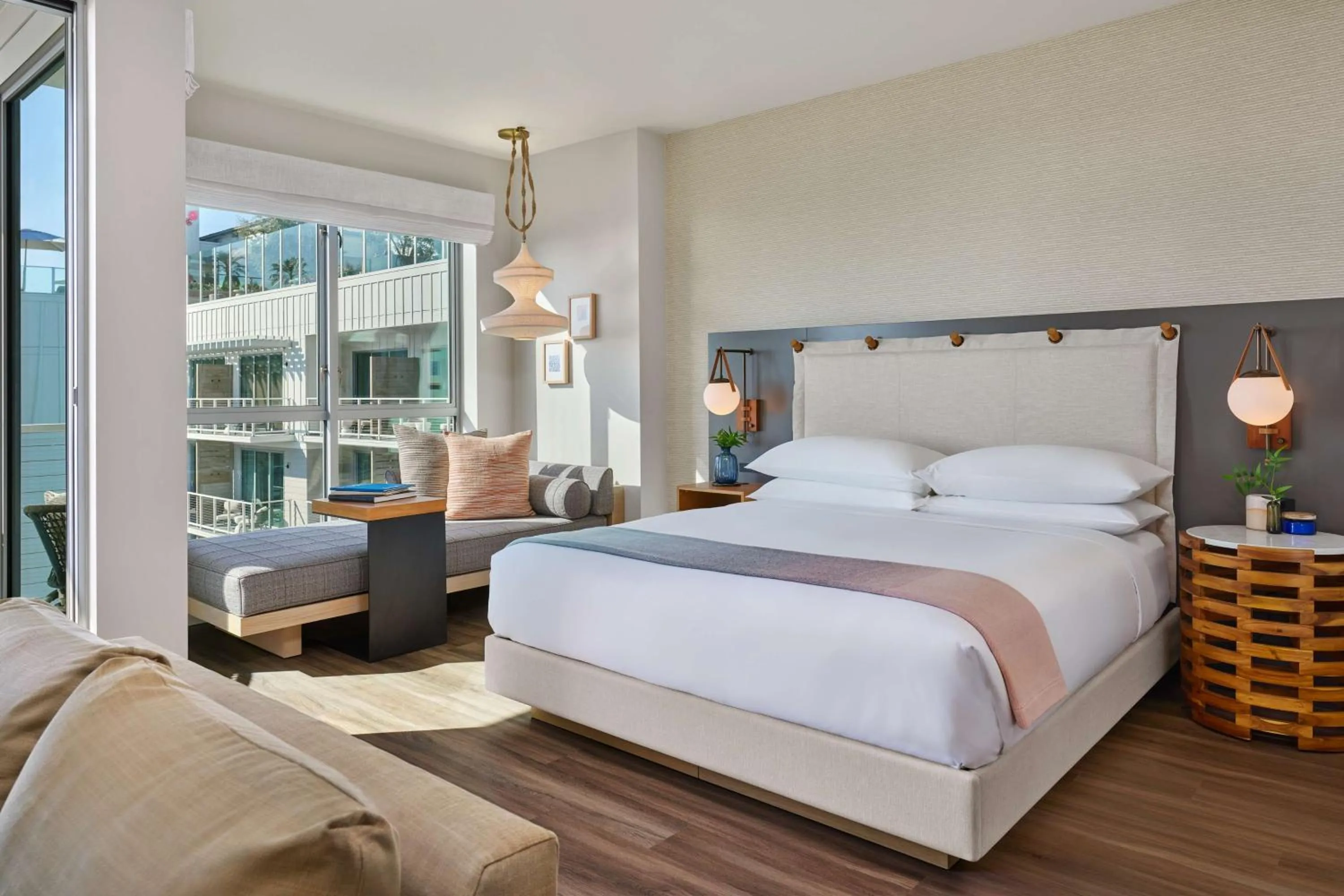 Photo of the whole room, Bed in Mission Pacific Beach Resort, part of JdV by Hyatt