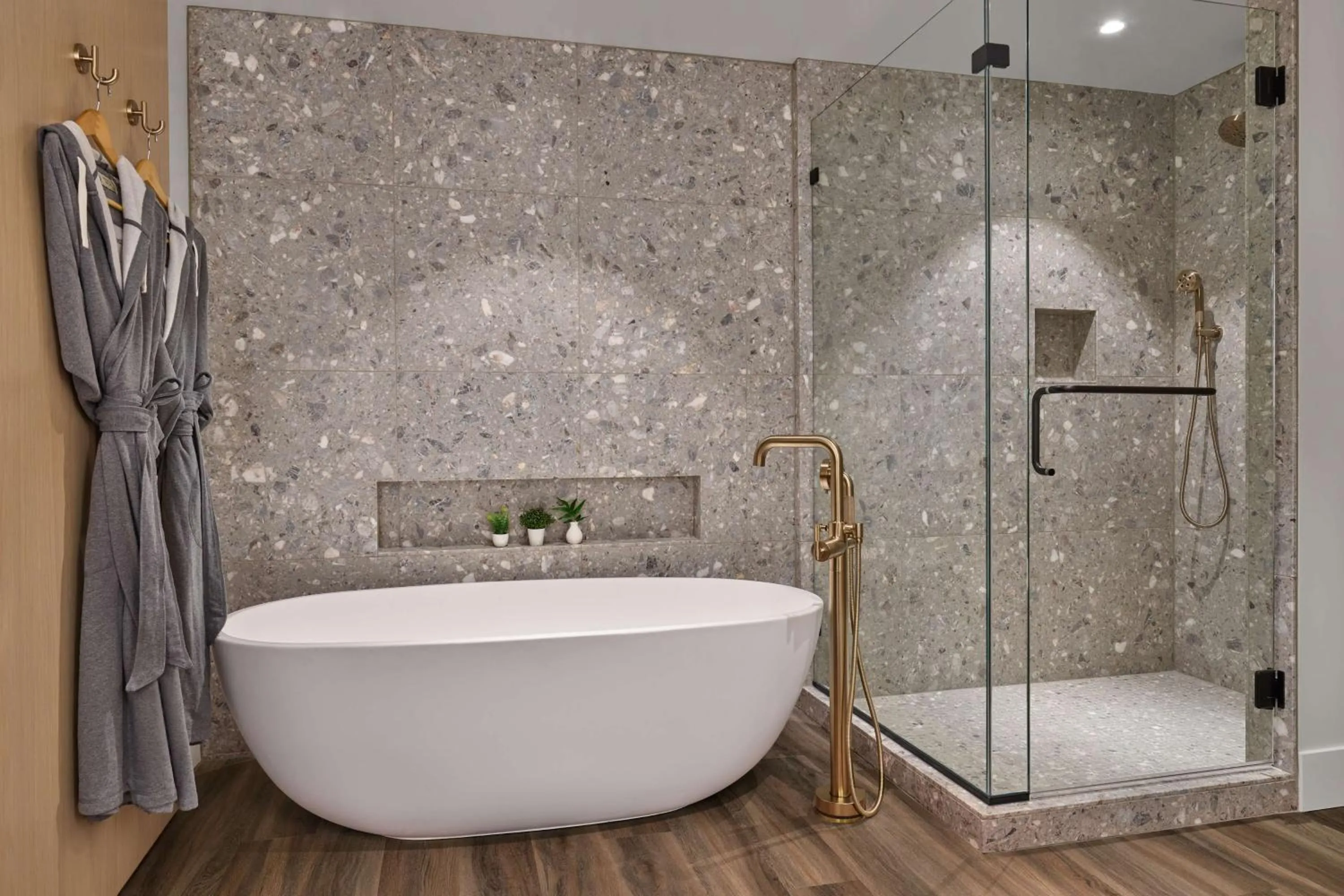 Bathroom in Mission Pacific Beach Resort, part of JdV by Hyatt