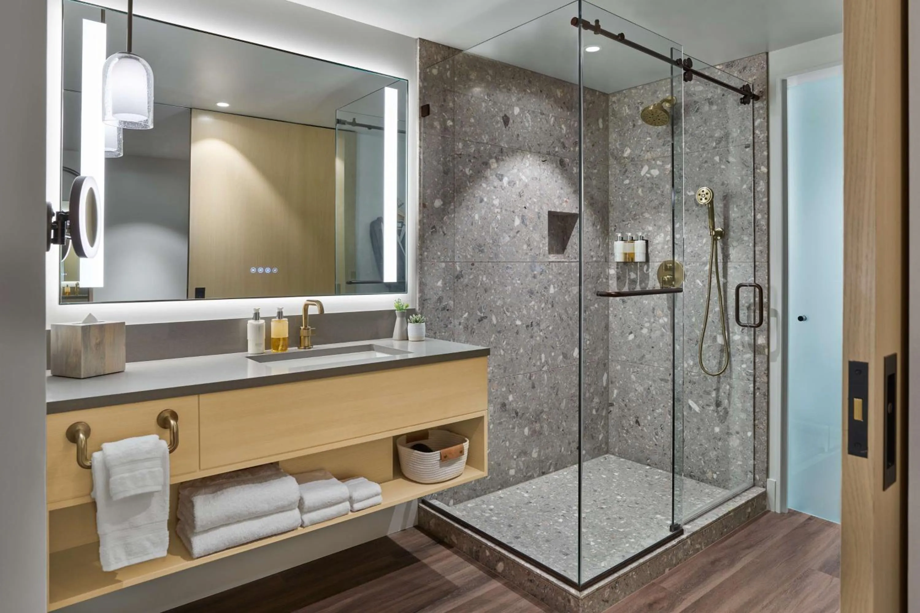 Bathroom in Mission Pacific Beach Resort, part of JdV by Hyatt