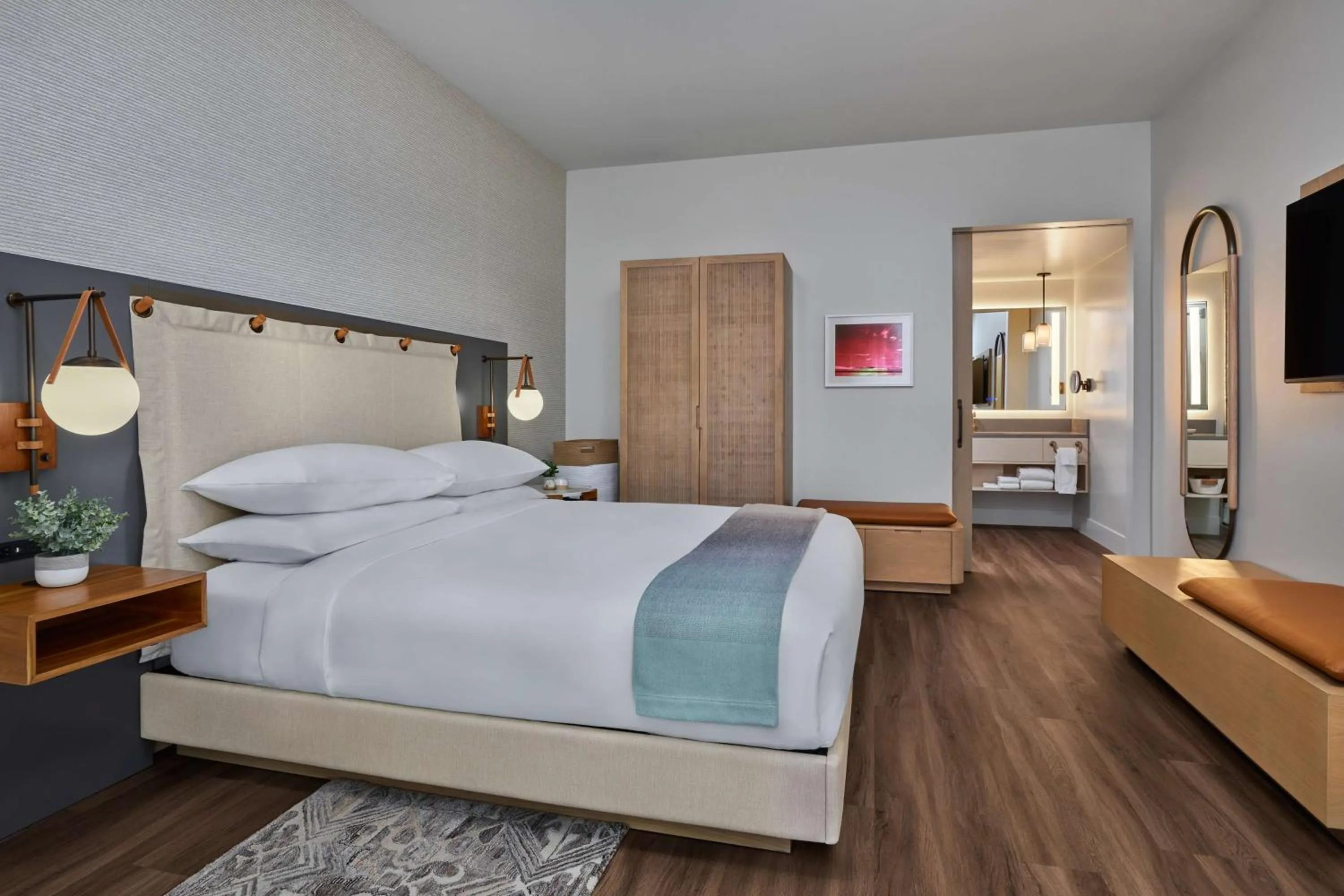 Photo of the whole room, Bed in Mission Pacific Beach Resort, part of JdV by Hyatt