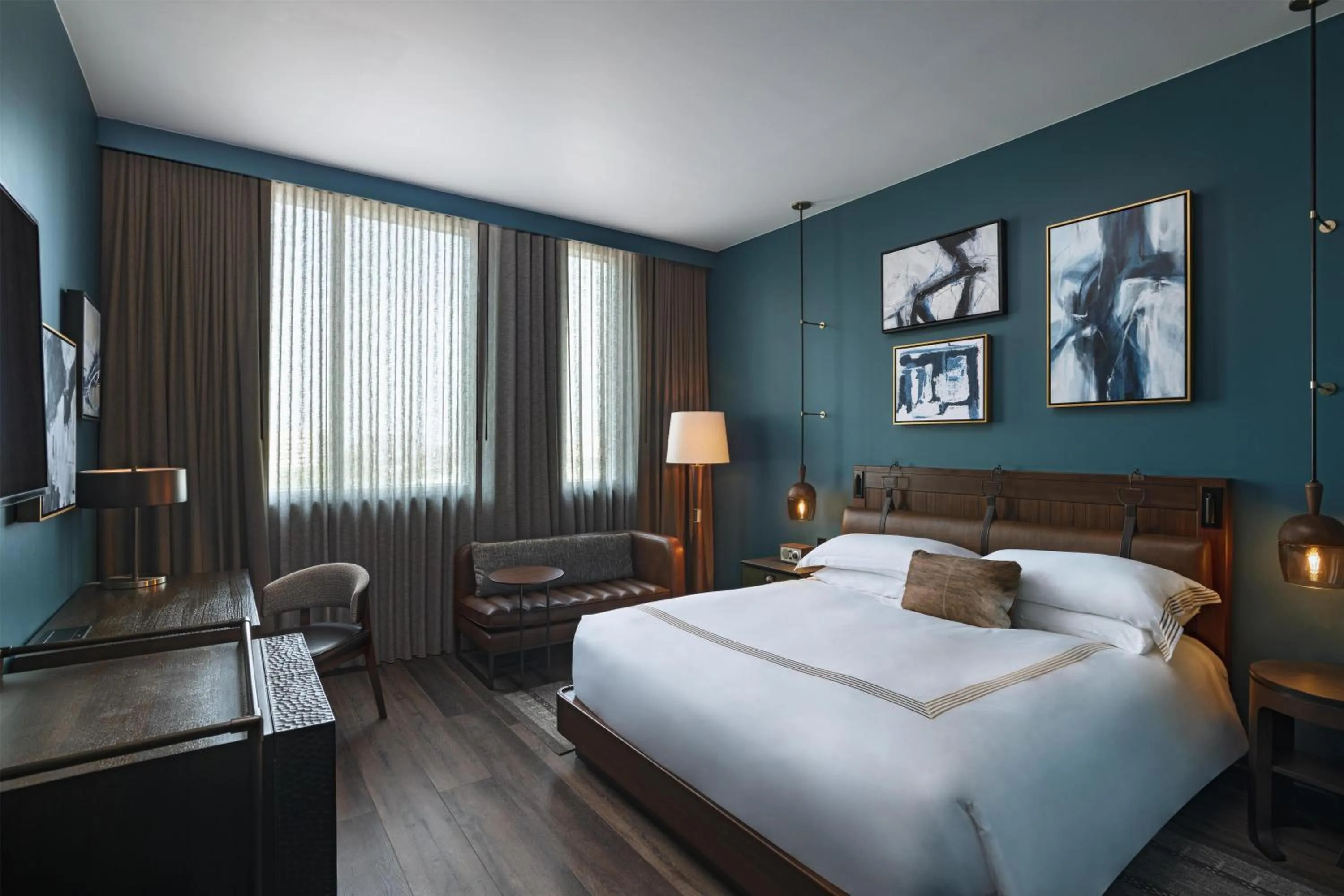 Bedroom, Bed in Thompson San Antonio - Riverwalk, by Hyatt