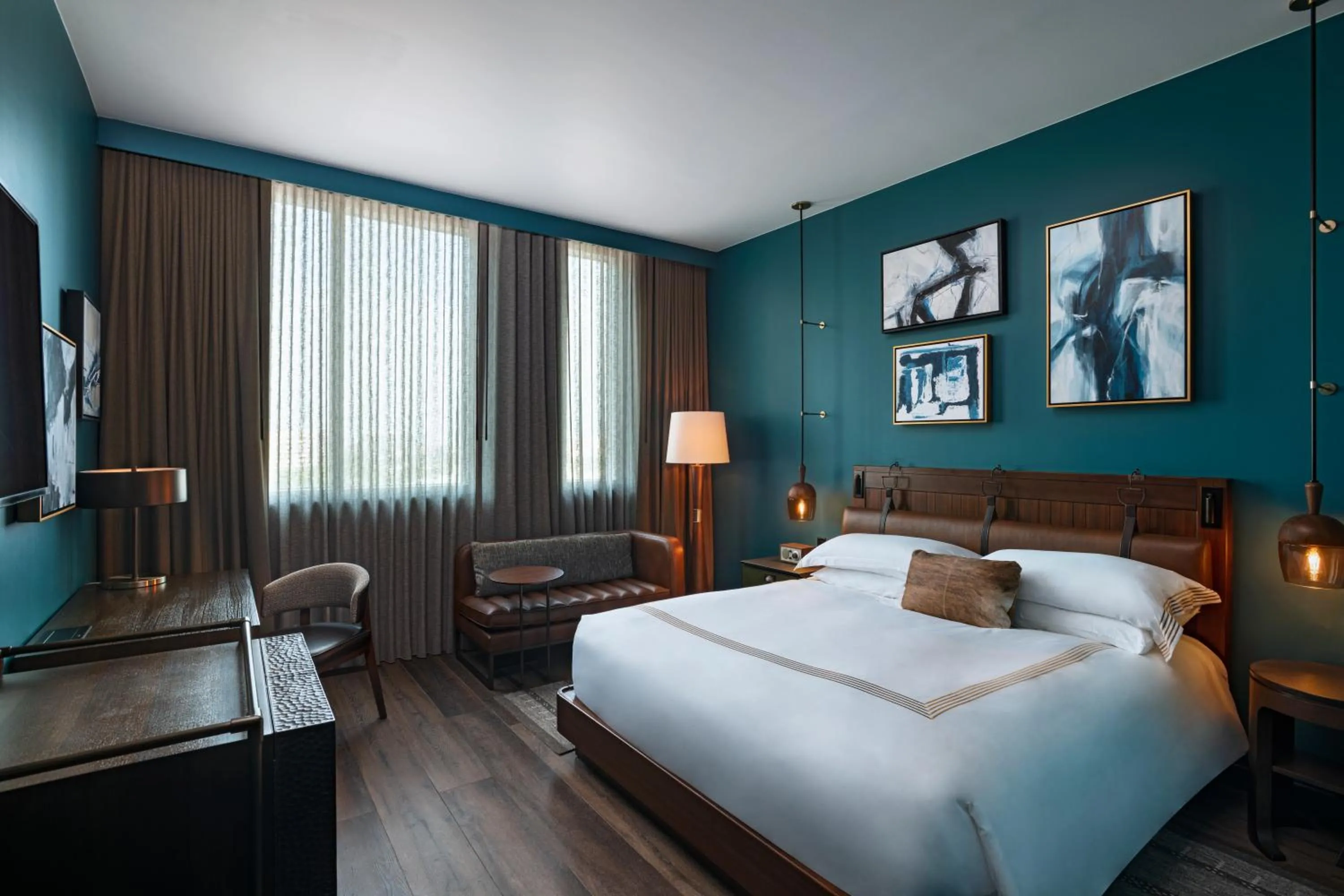 Bedroom, Bed in Thompson San Antonio - Riverwalk, by Hyatt