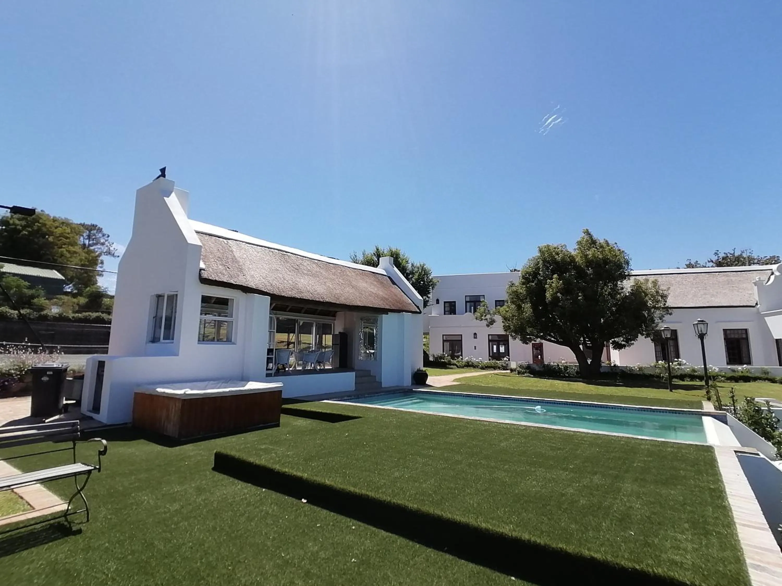 Garden in Avontuur Manor House and Wine Estate