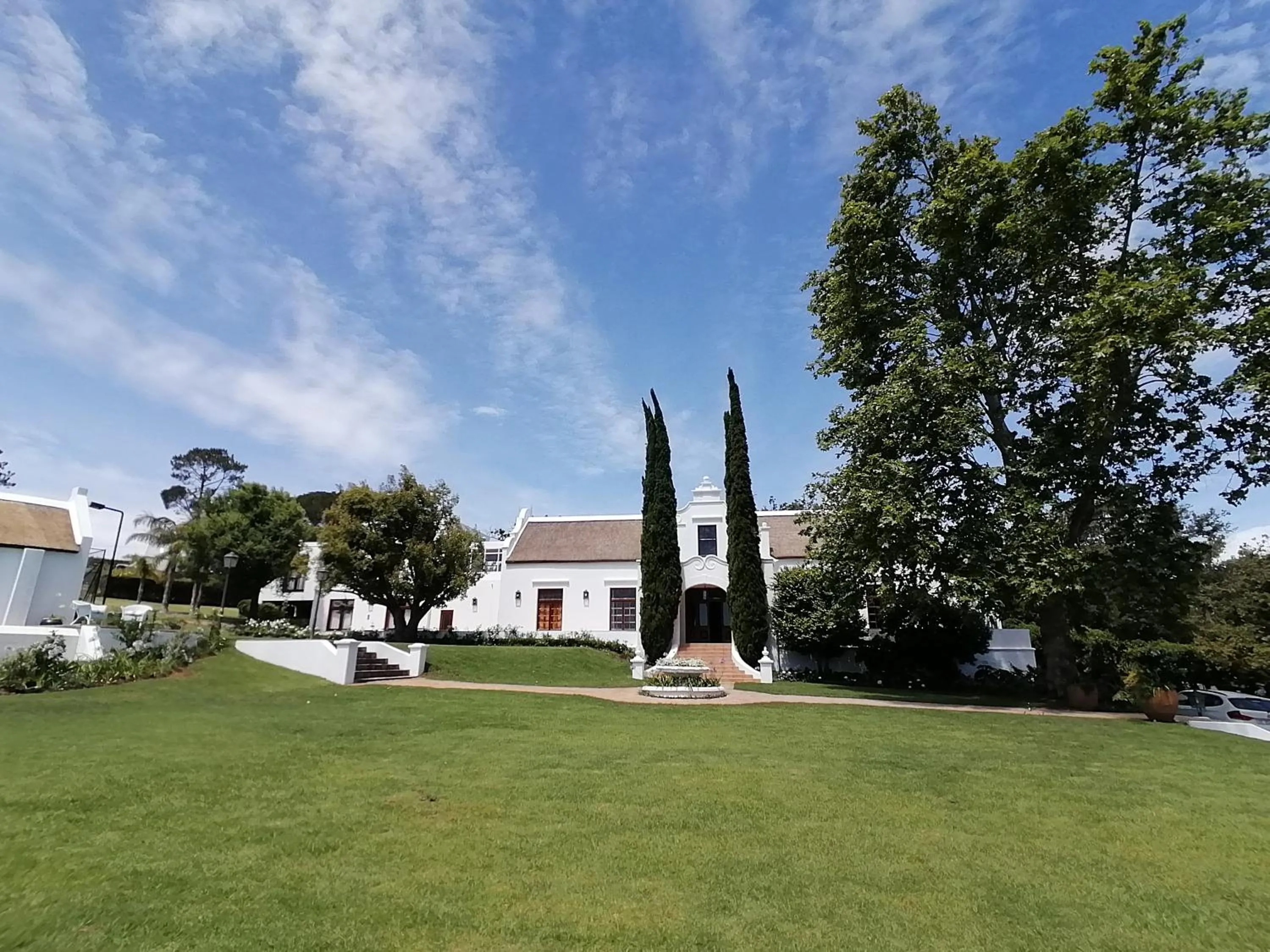 Landmark view in Avontuur Manor House and Wine Estate