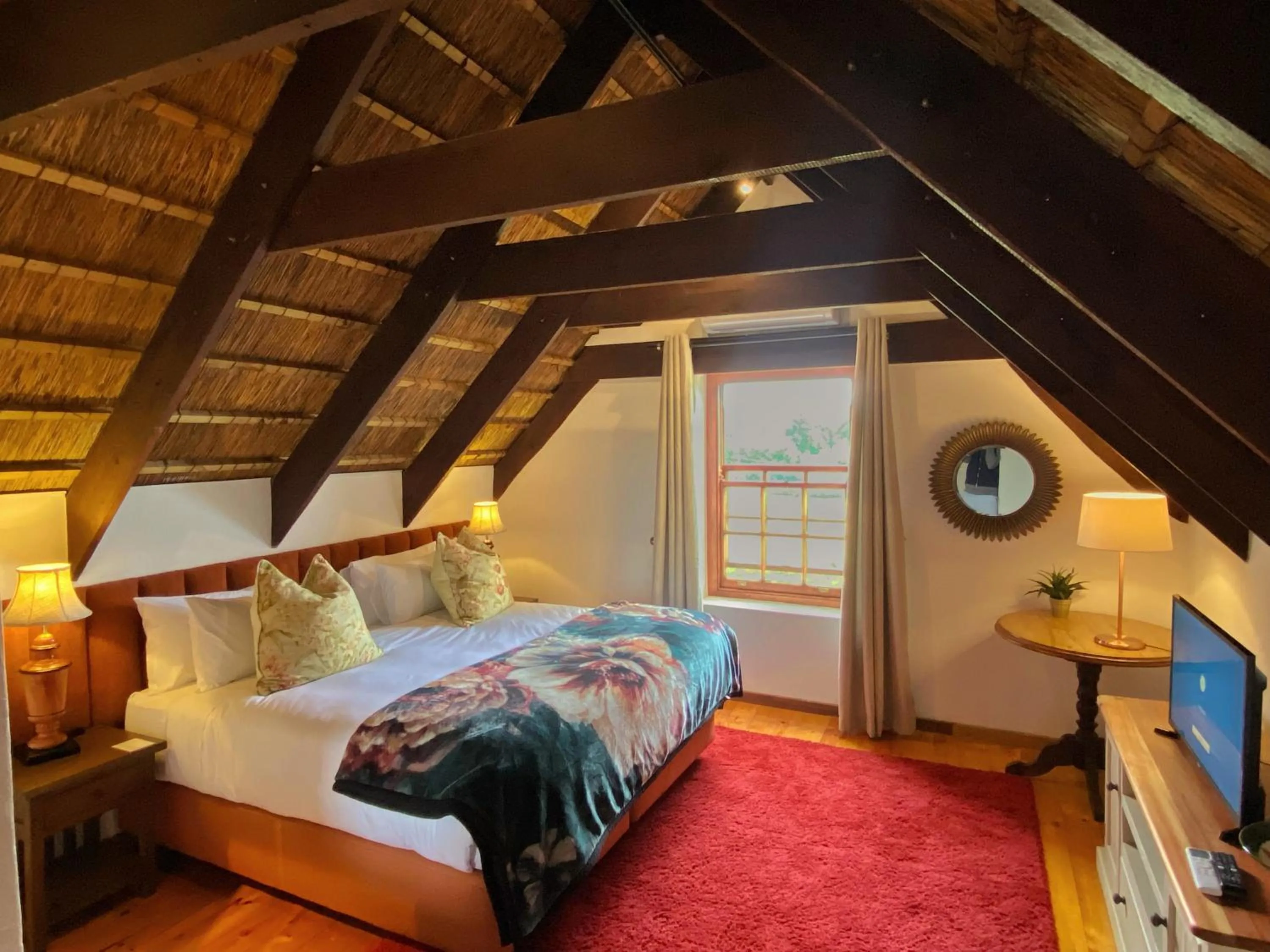 View (from property/room), Bed in Avontuur Manor House and Wine Estate