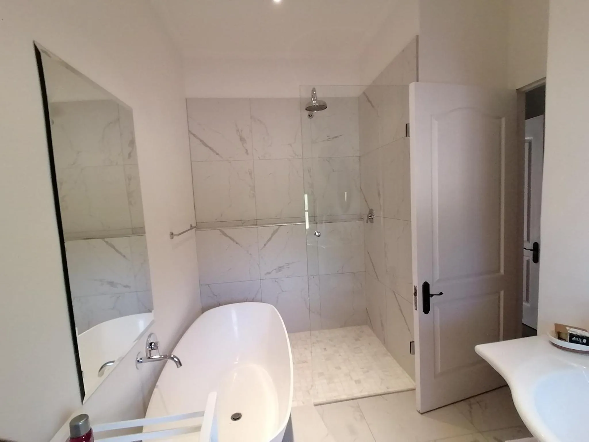 Shower in Avontuur Manor House and Wine Estate