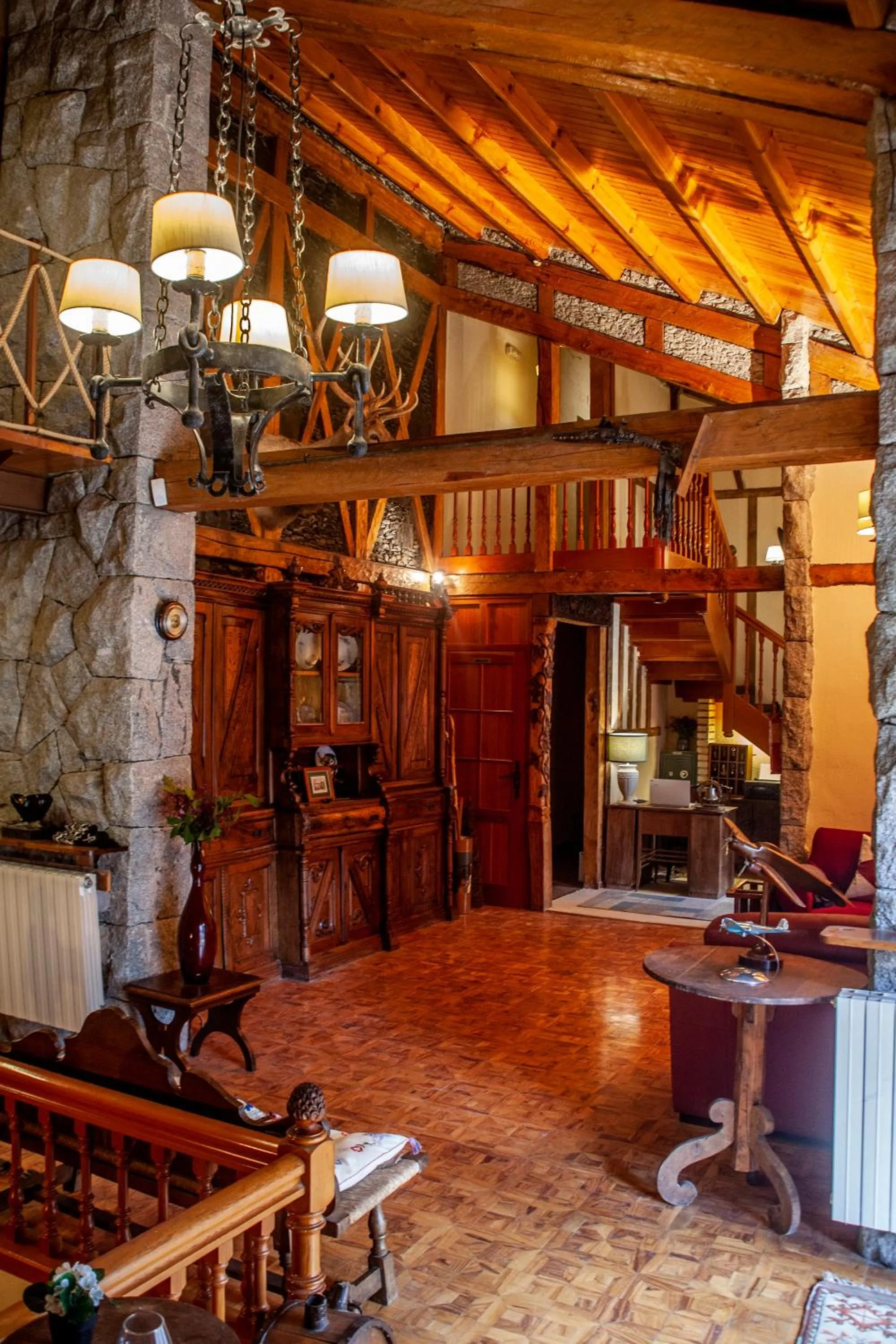 Living room in Hotel Vallibierna