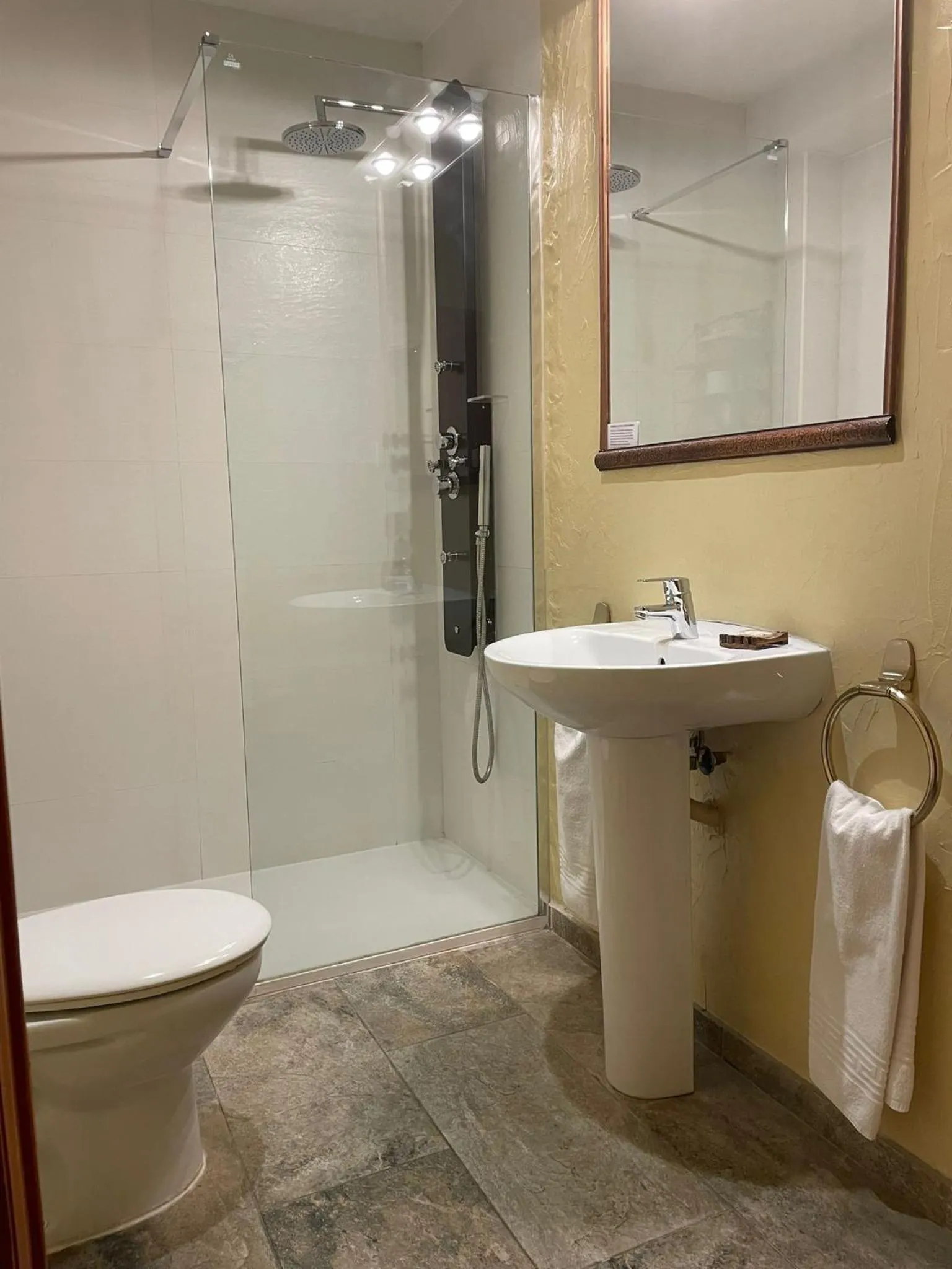 Bathroom in Hotel Vallibierna