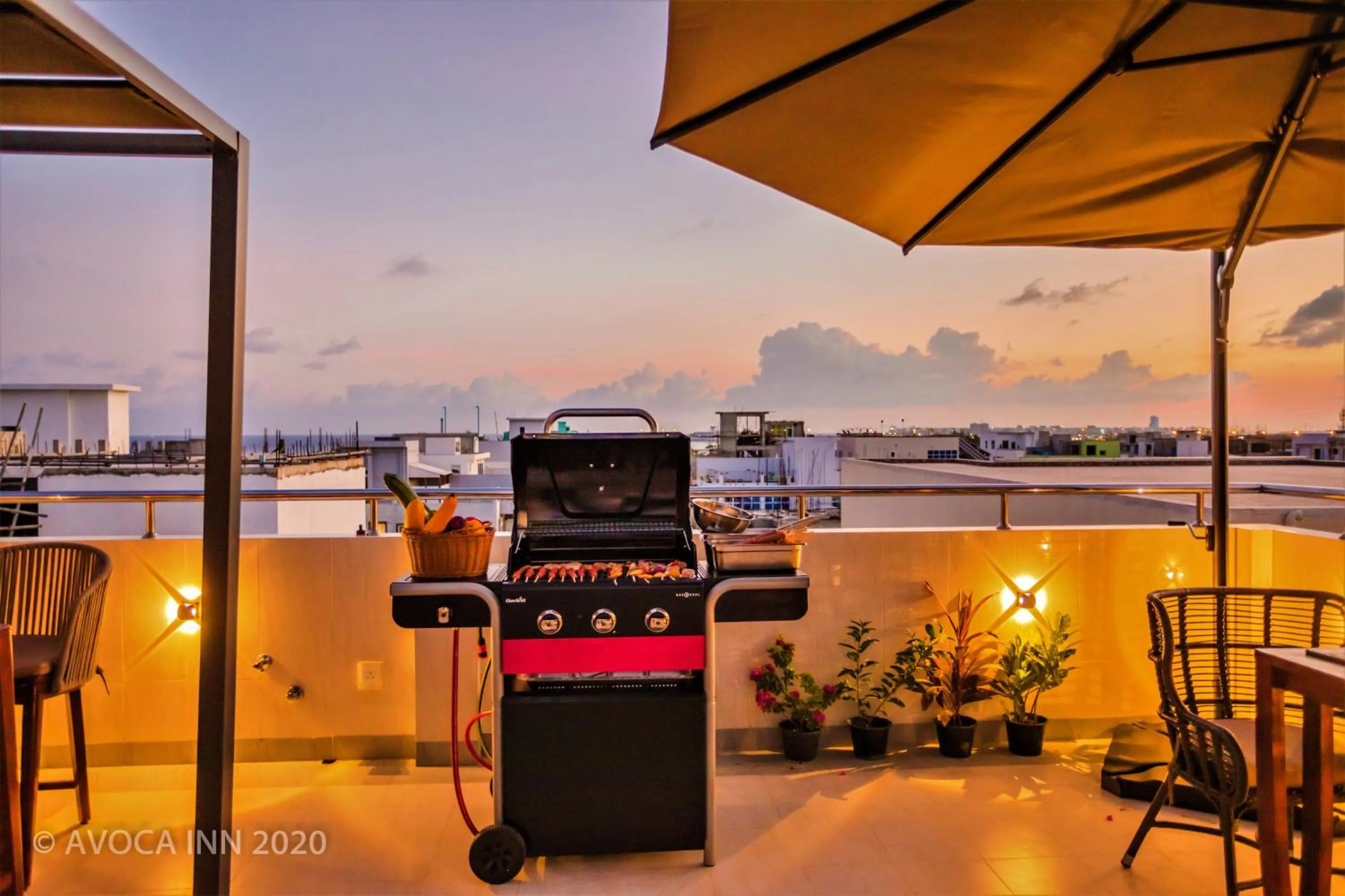 Dining area in Avoca Inn