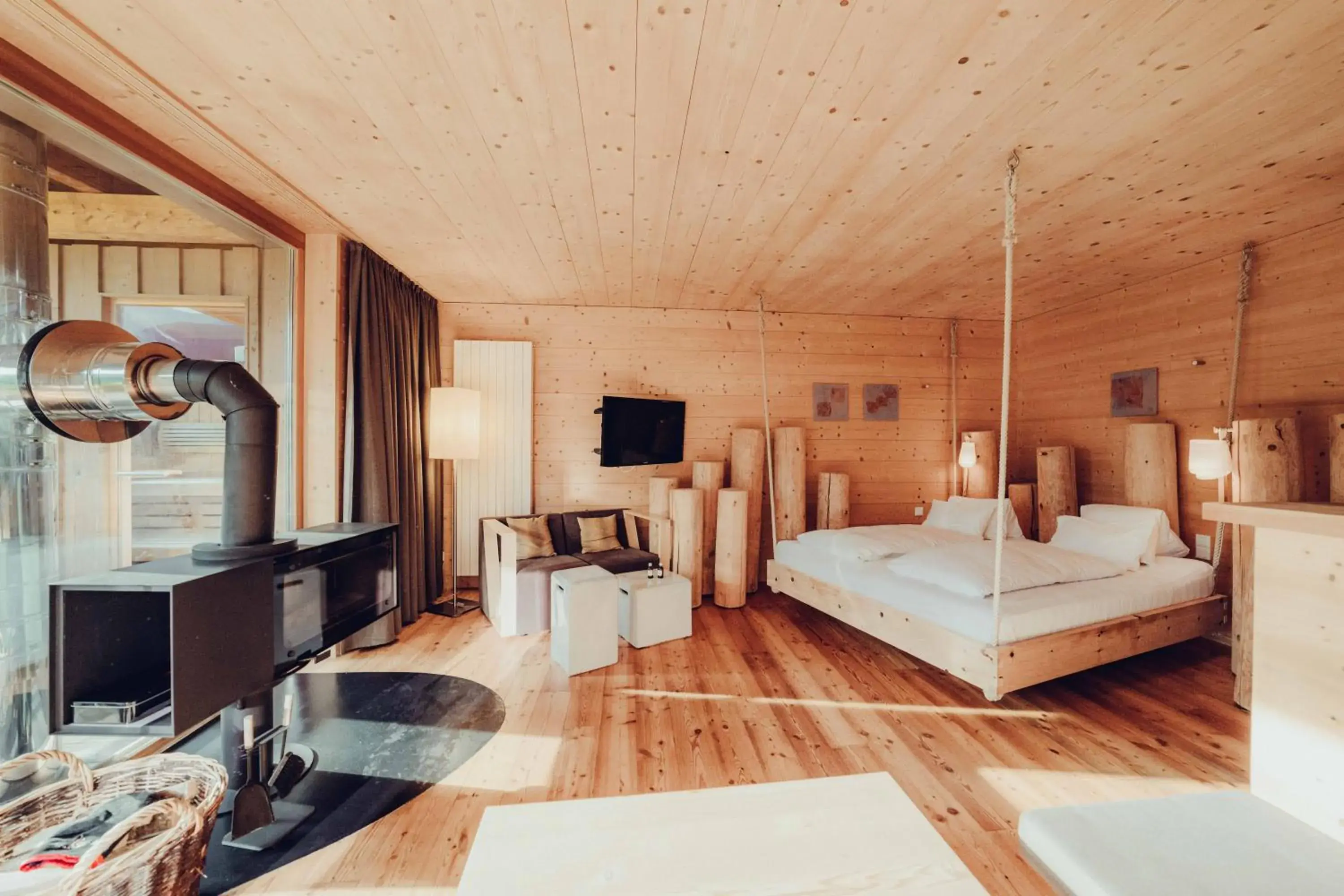 Suite with Sauna in Holzhotel Forsthofalm Suite with Sauna in Holzhotel Forsthofalm