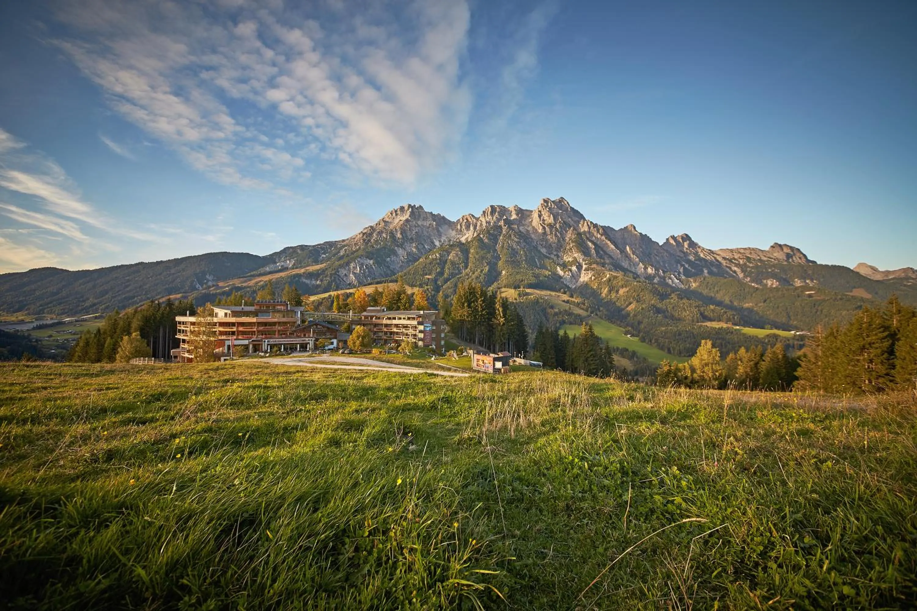Spring in Holzhotel Forsthofalm
