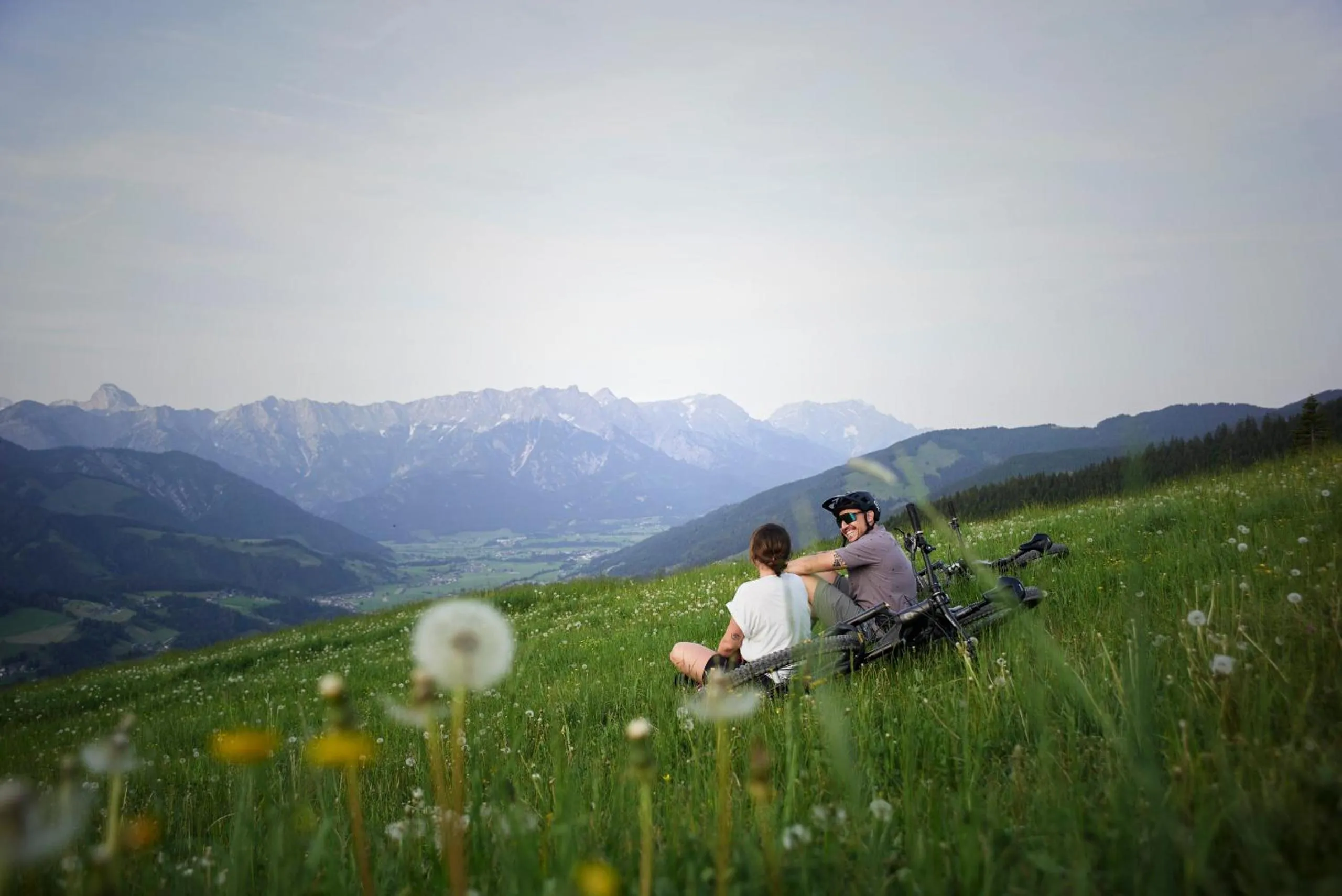 Natural landscape in Holzhotel Forsthofalm