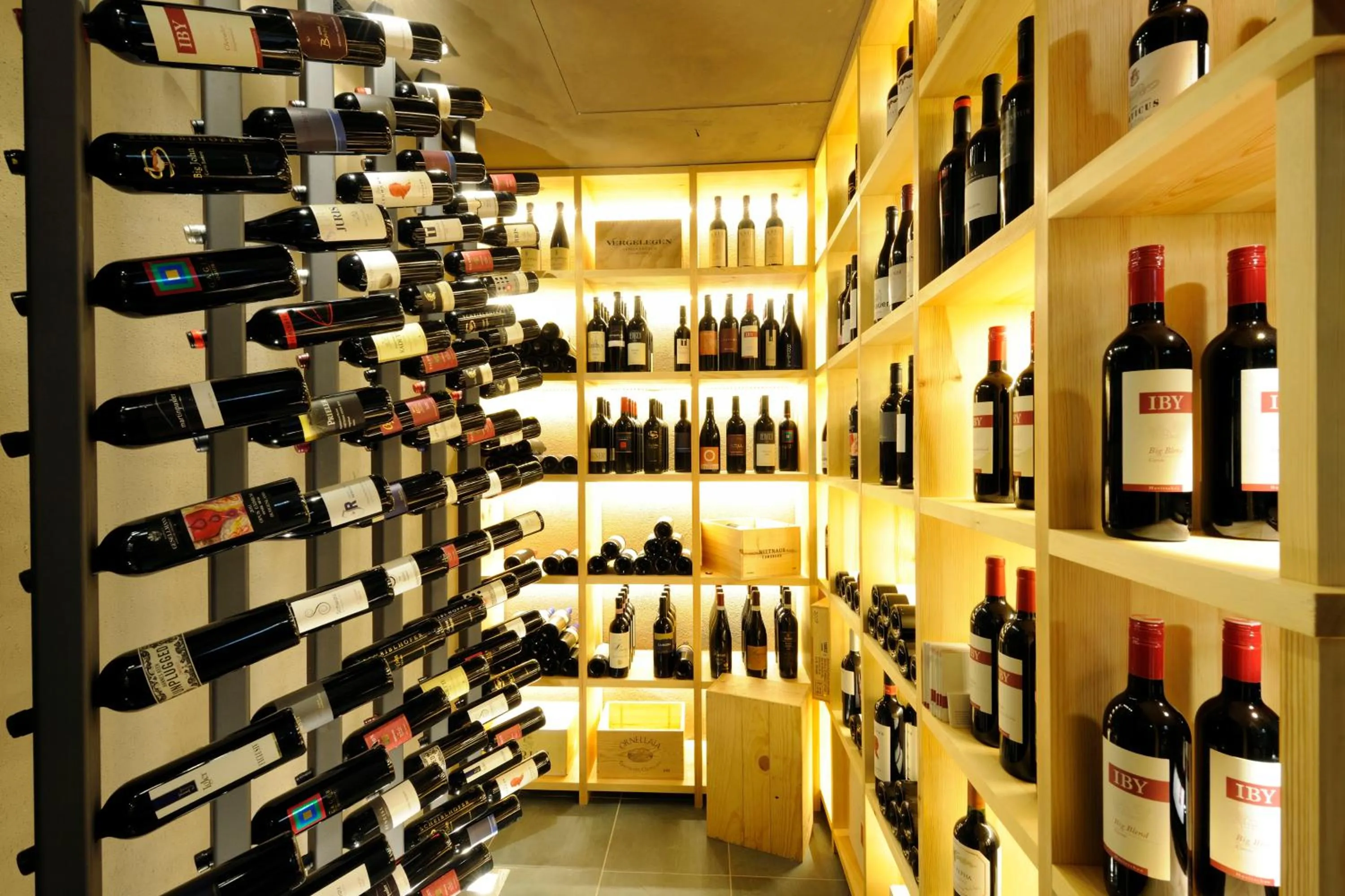 Lounge or bar in Holzhotel Forsthofalm