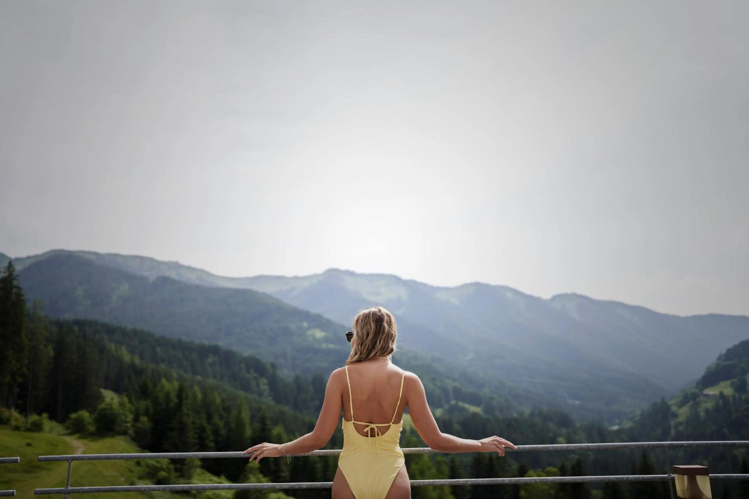 View (from property/room) in Holzhotel Forsthofalm