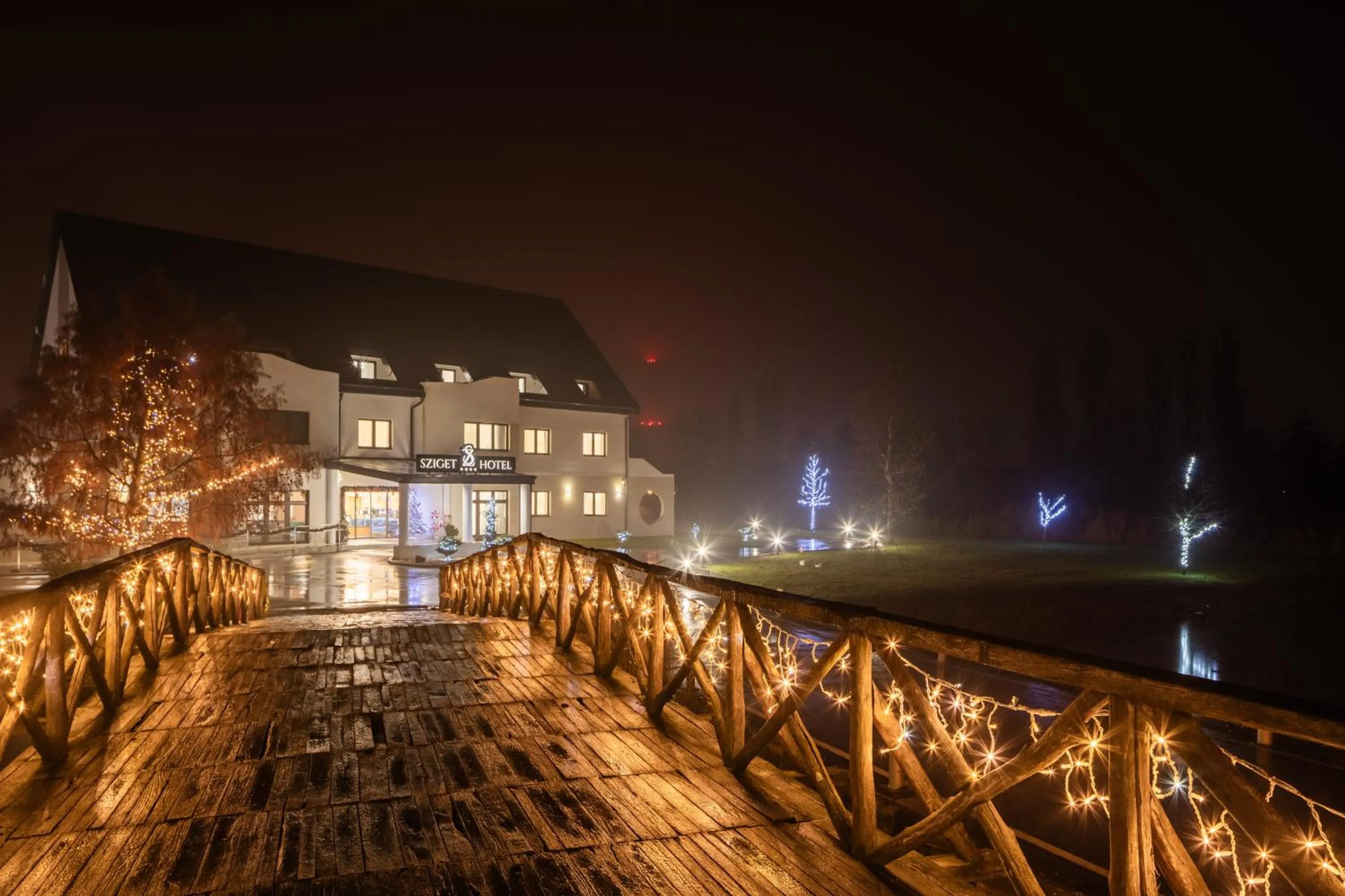 Property building in Sziget Hotel