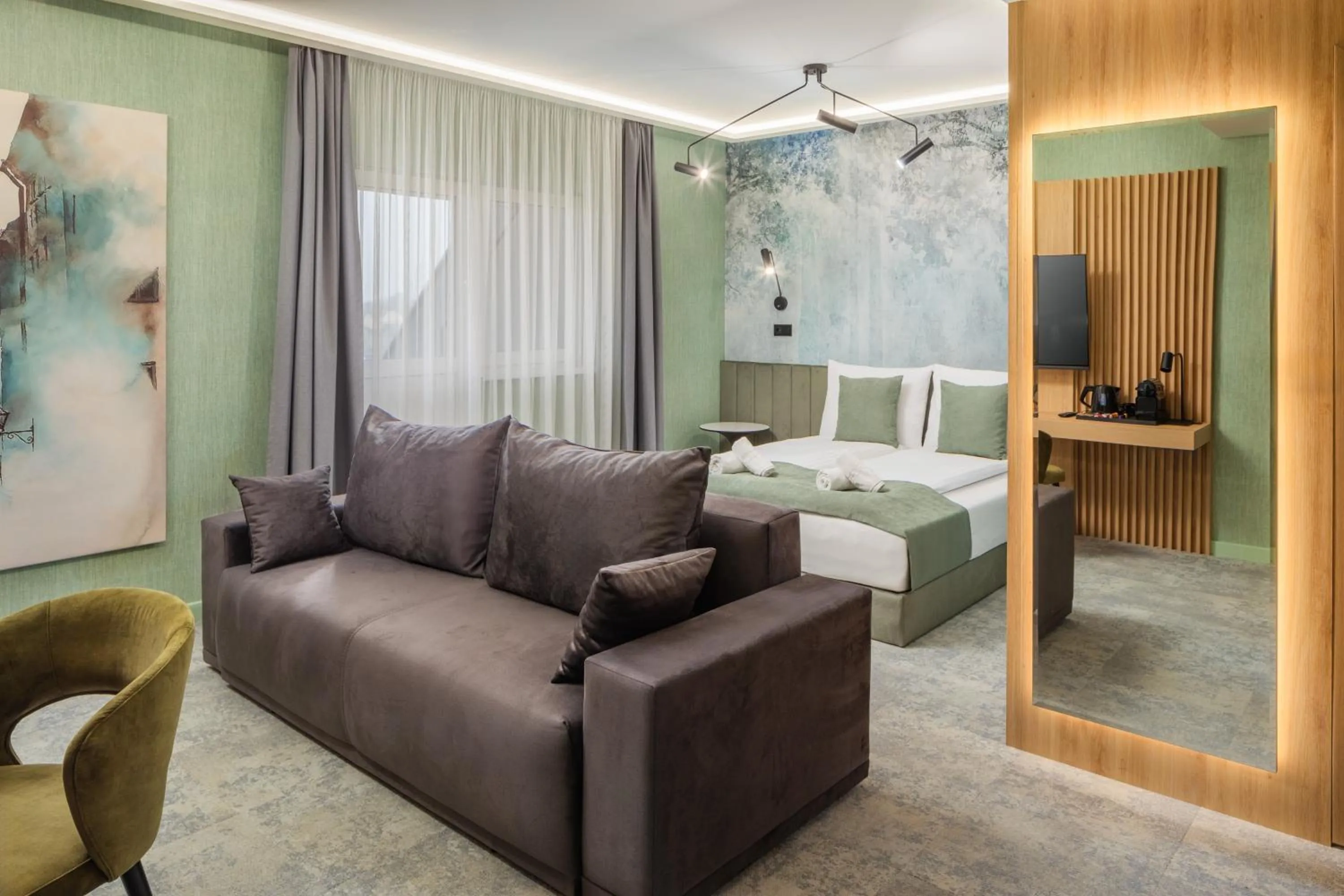 Bedroom in Sziget Hotel