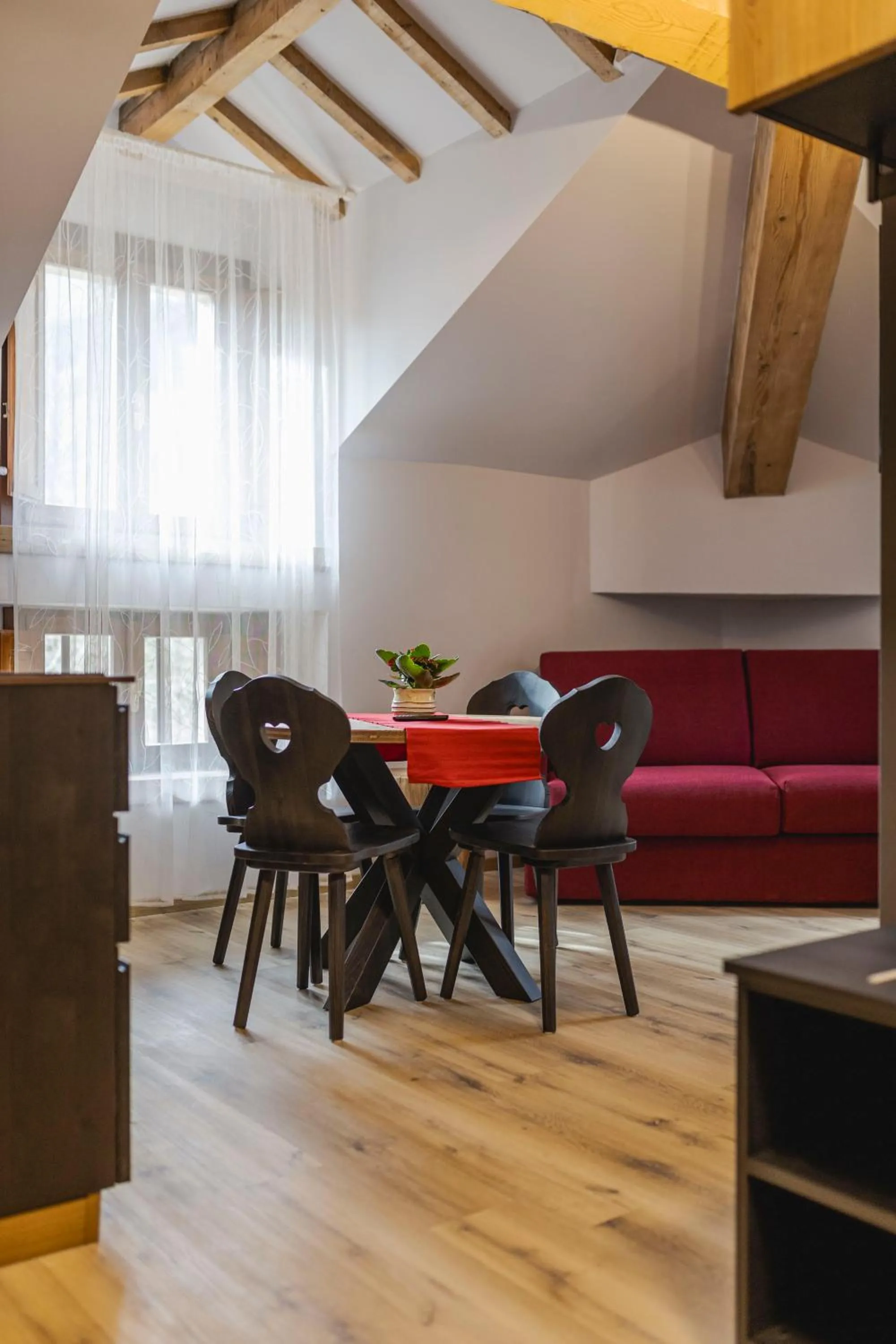 Living room in Granduca Mountain Wellness Apartments Campigna