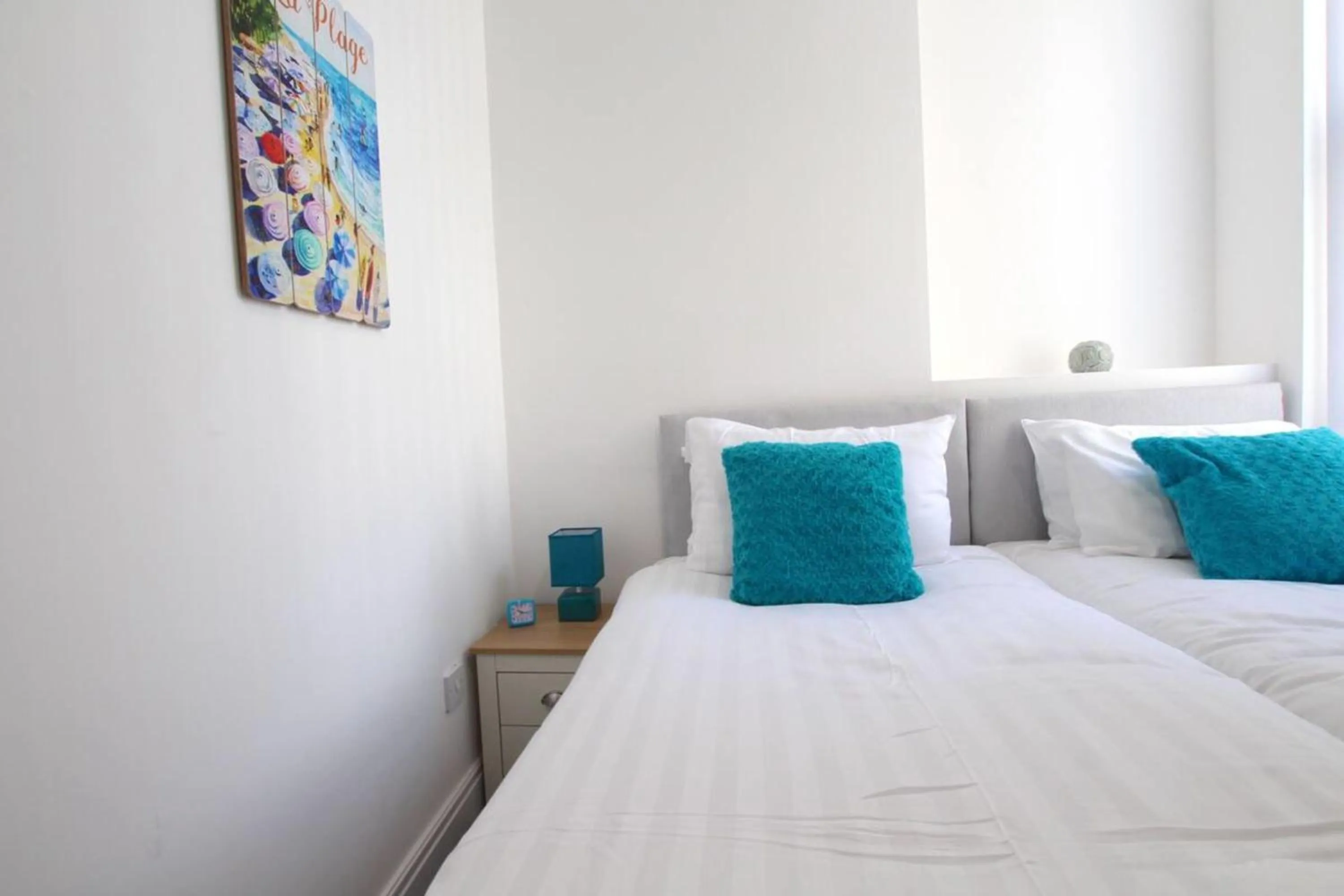 Bedroom, Bed in Coast Accommodation Station Road Apartments