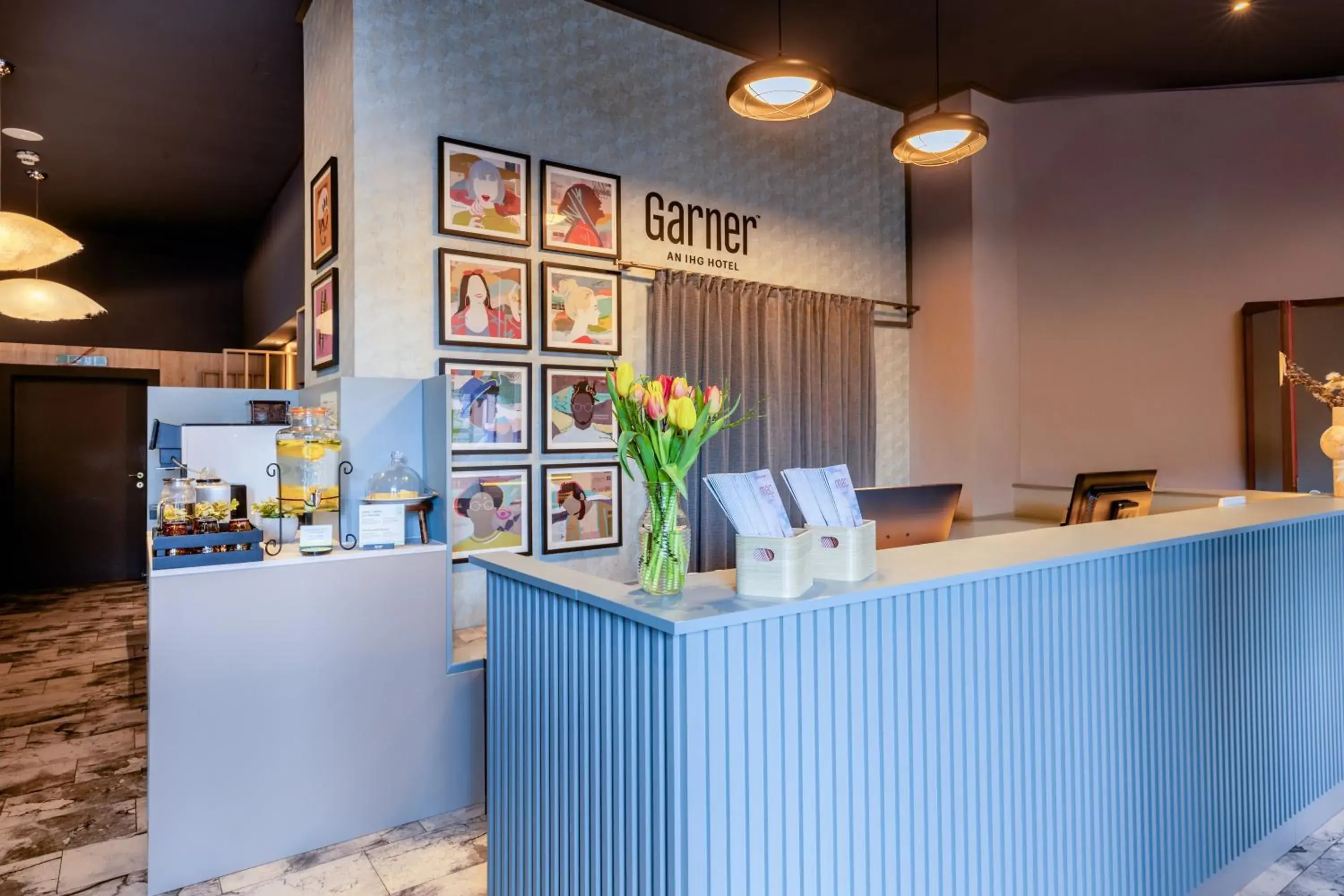 Lobby or reception in Garner Hotel Vienna by IHG Lobby or reception in Garner Hotel Vienna by IHG