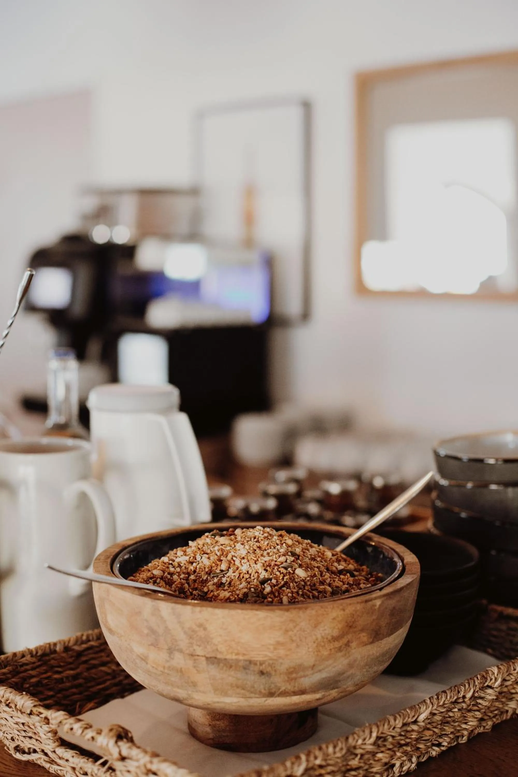 Breakfast in Les Roches Brunes