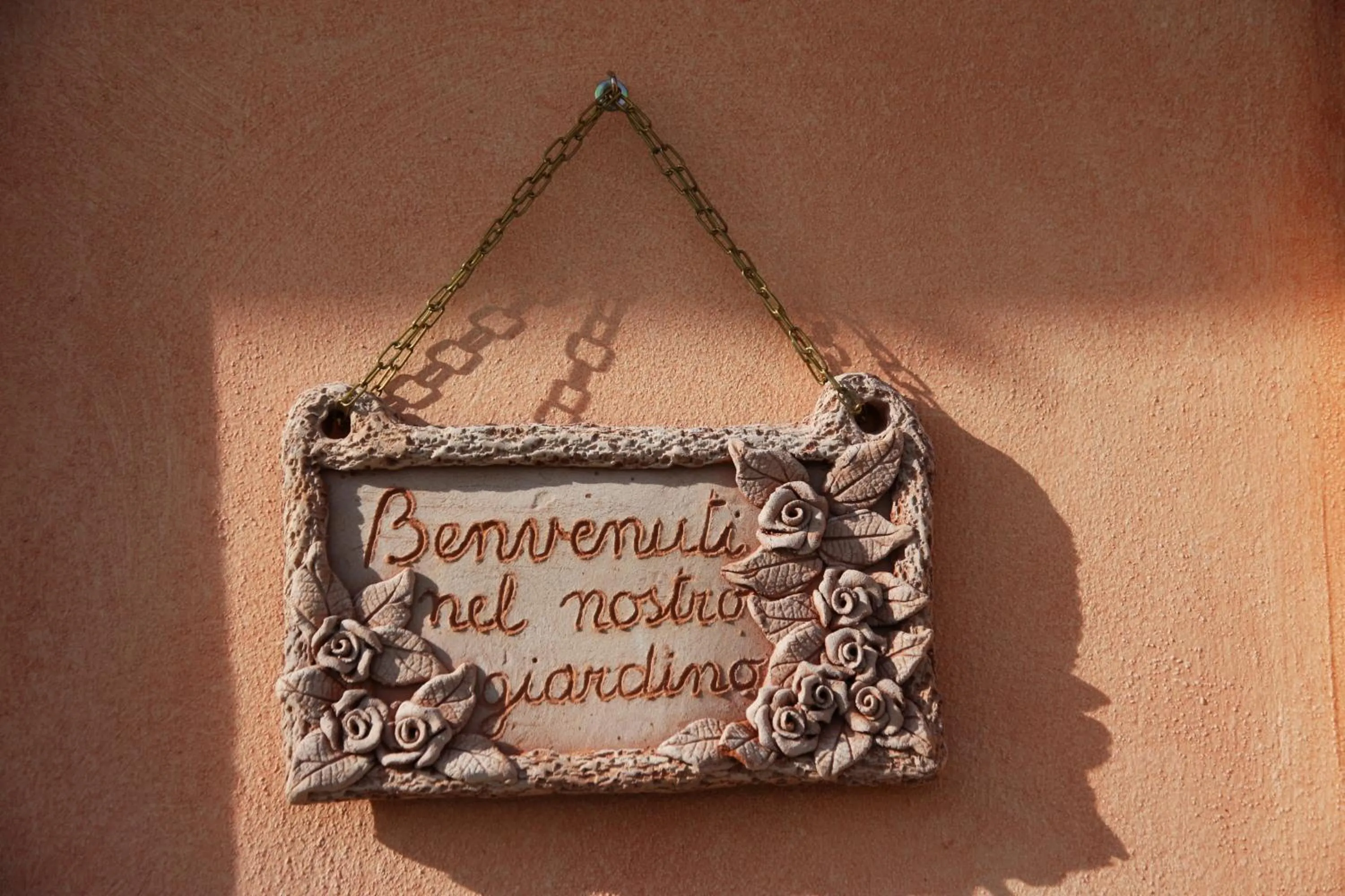 Decorative detail in Hotel Tre Torri