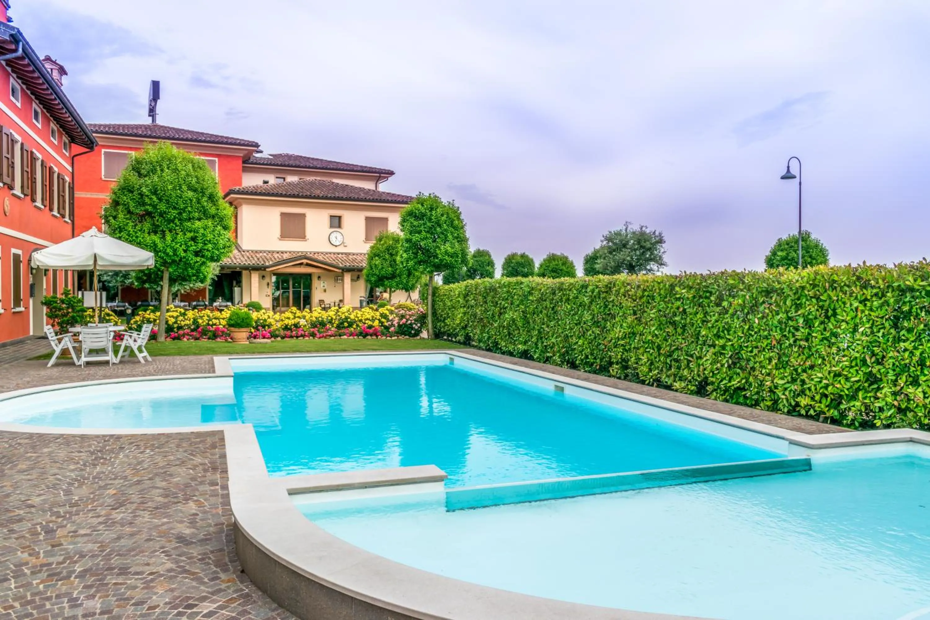 Garden in Hotel Tre Torri