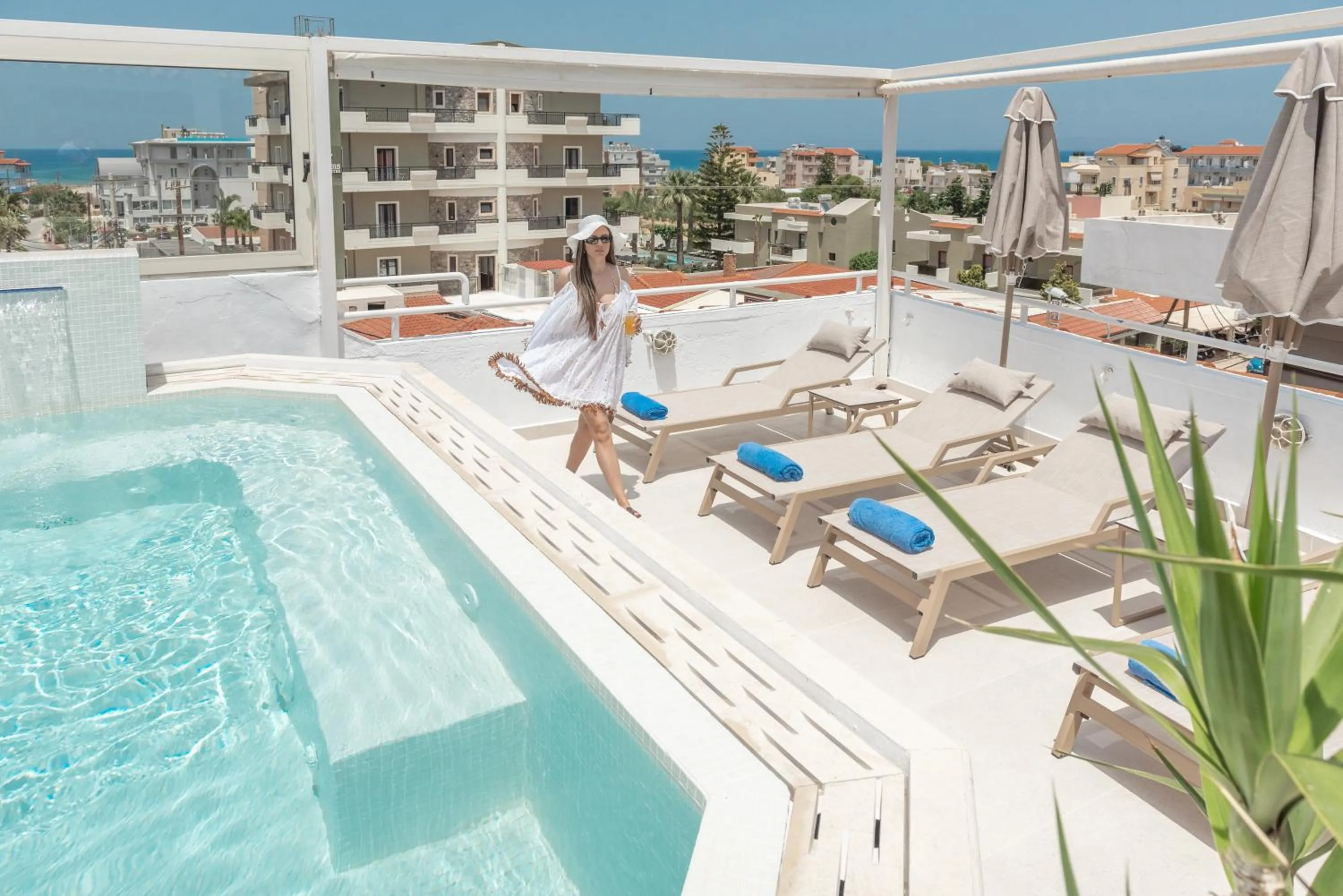 Hot Tub in Lino Mare Boutique Hotel