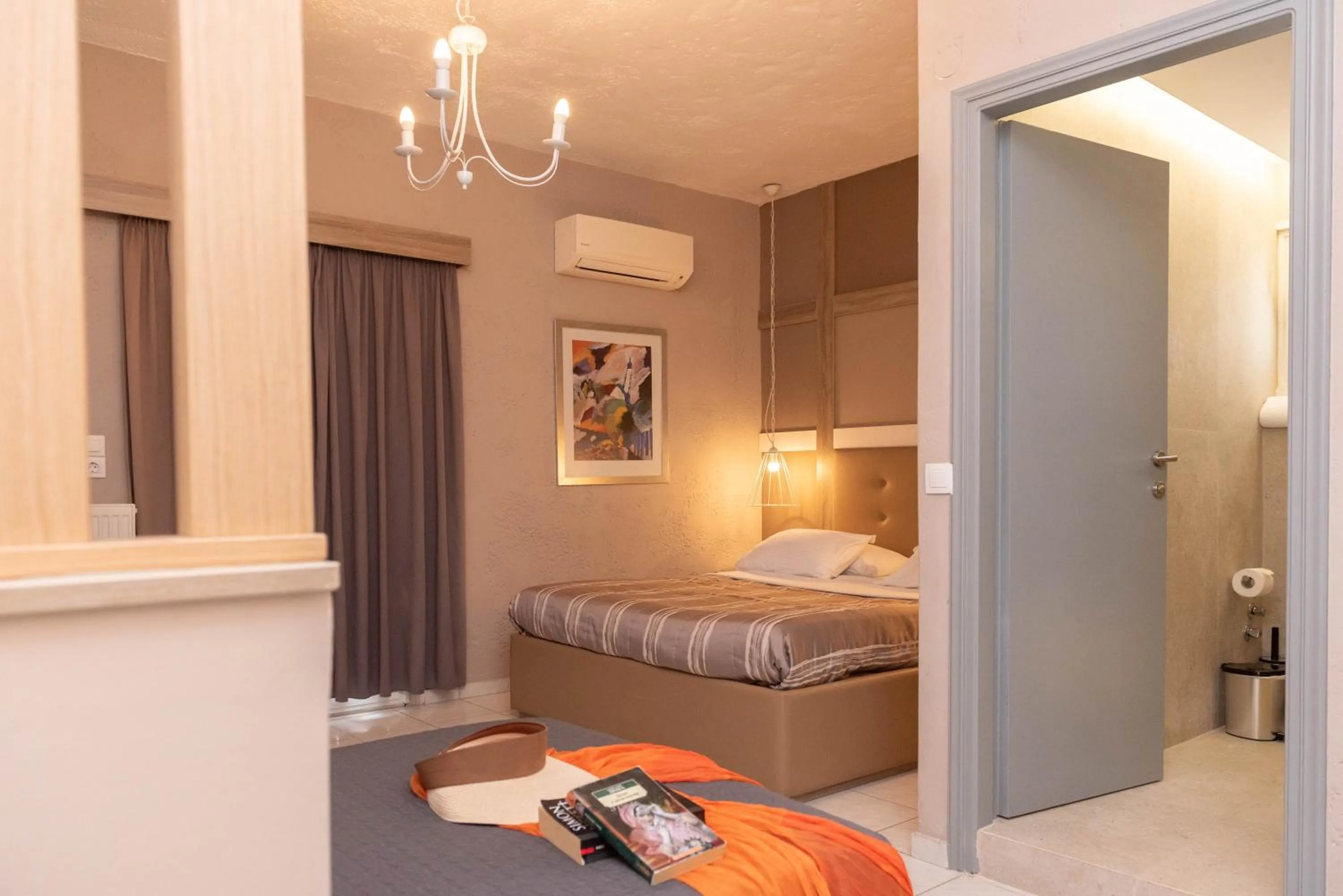 Bed in Lino Mare Boutique Hotel