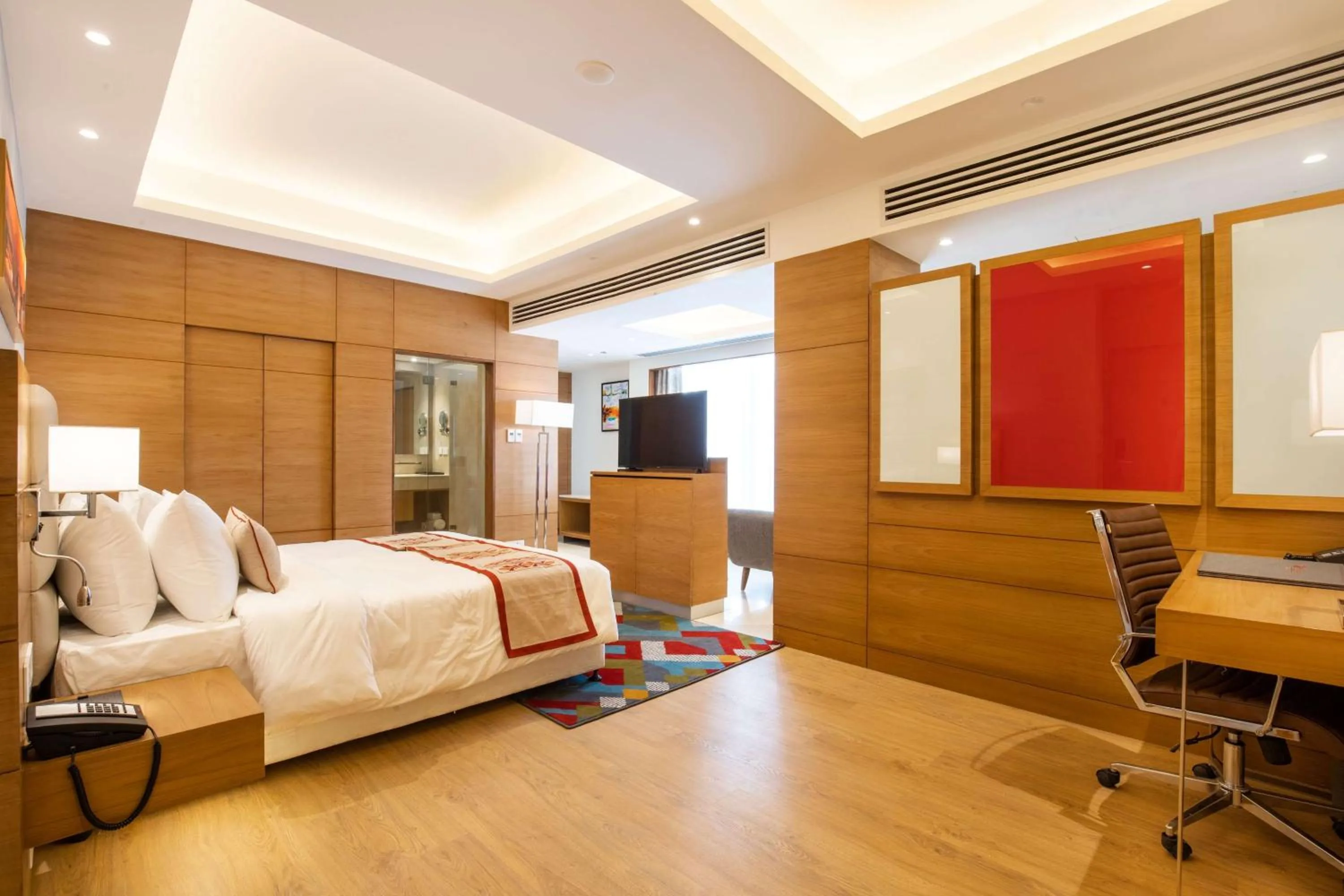 Photo of the whole room, Bed in Ramada Encore by Wyndham Kathmandu Thamel