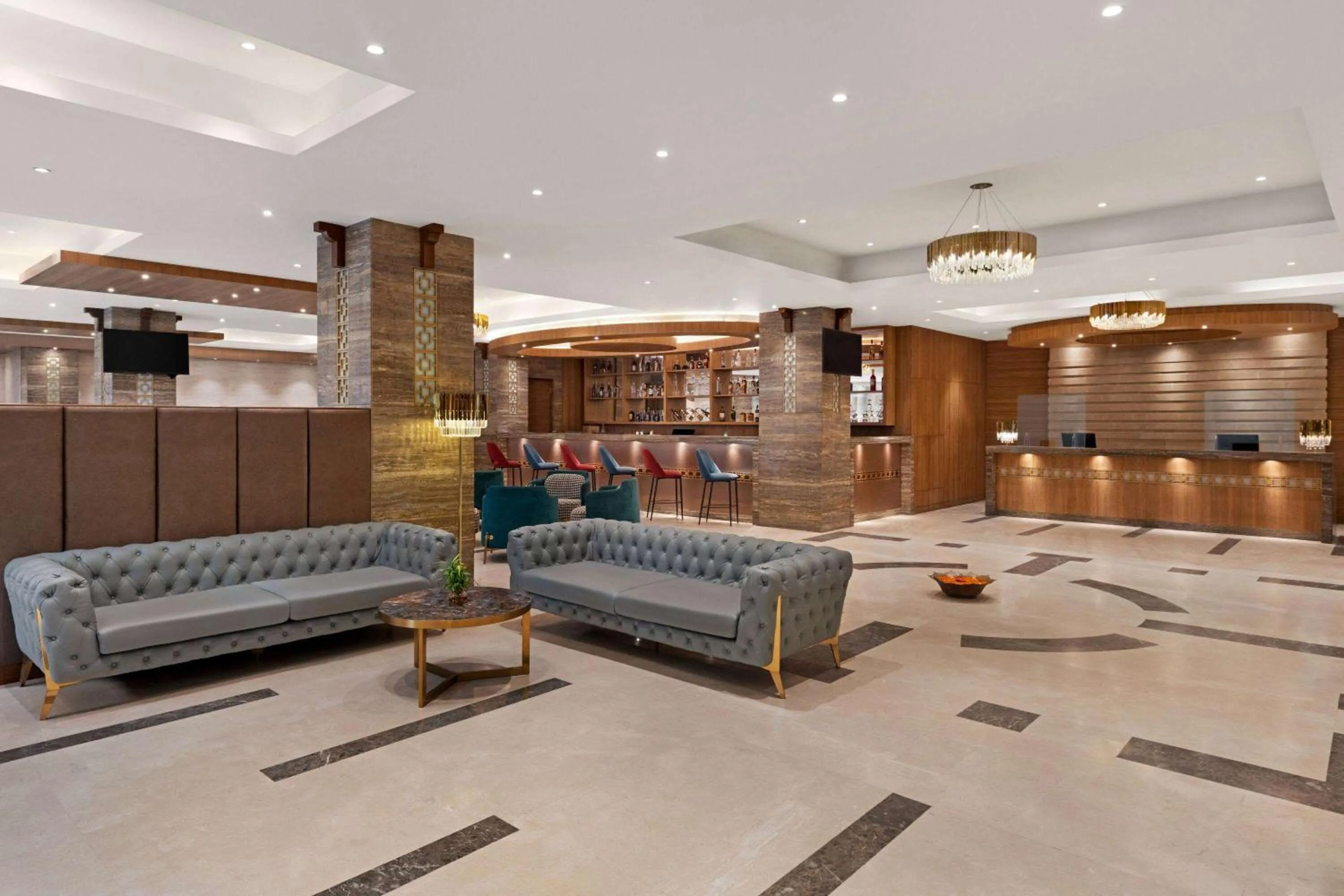 Lobby or reception in Ramada Encore by Wyndham Kathmandu Thamel