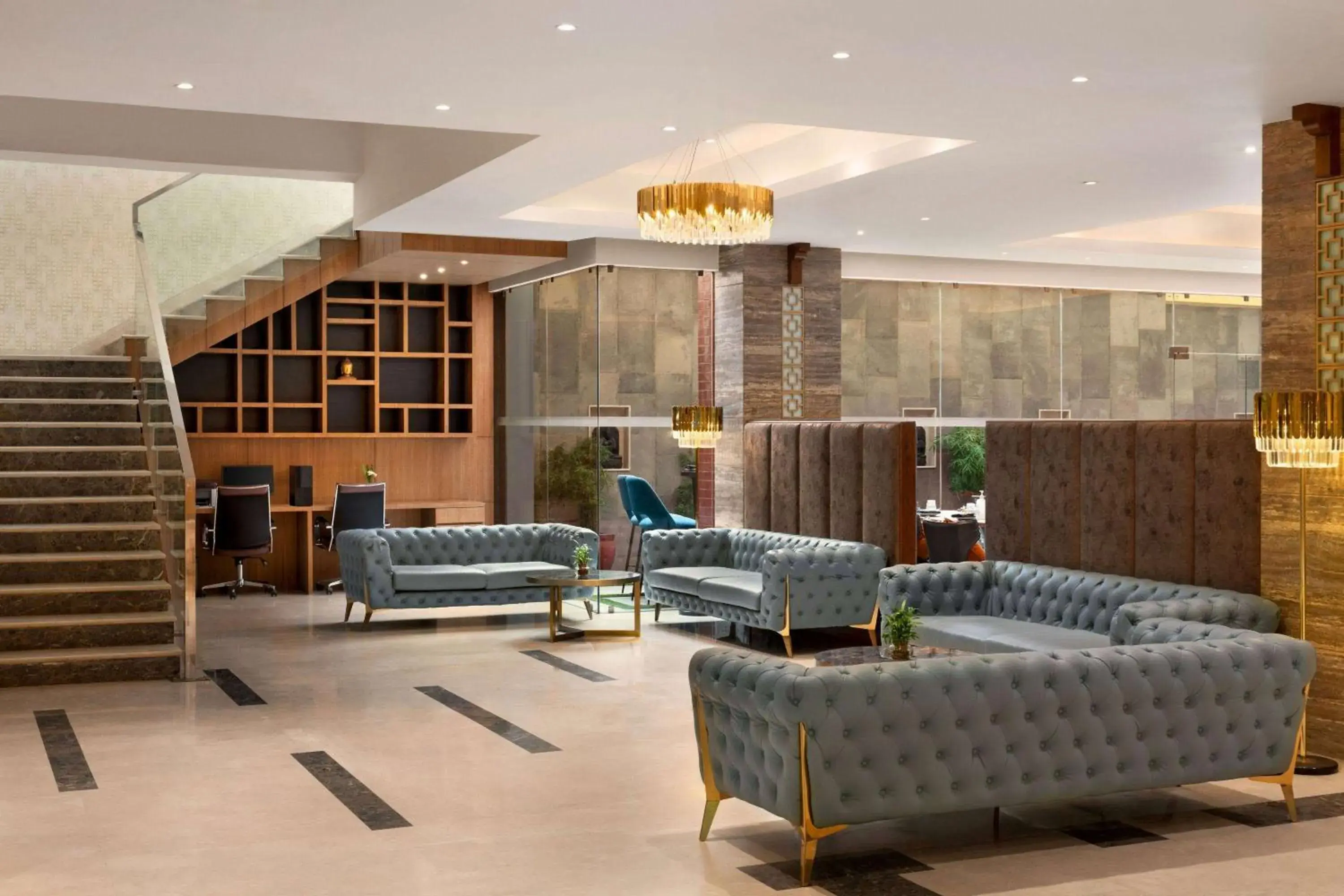 Lobby or reception in Ramada Encore by Wyndham Kathmandu Thamel Lobby or reception in Ramada Encore by Wyndham Kathmandu Thamel