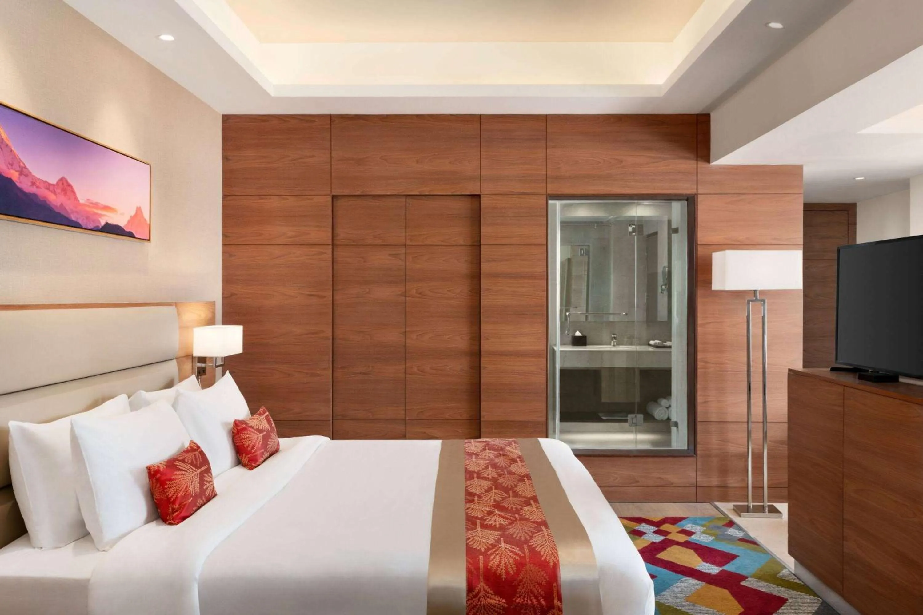 Bedroom, Bed in Ramada Encore by Wyndham Kathmandu Thamel