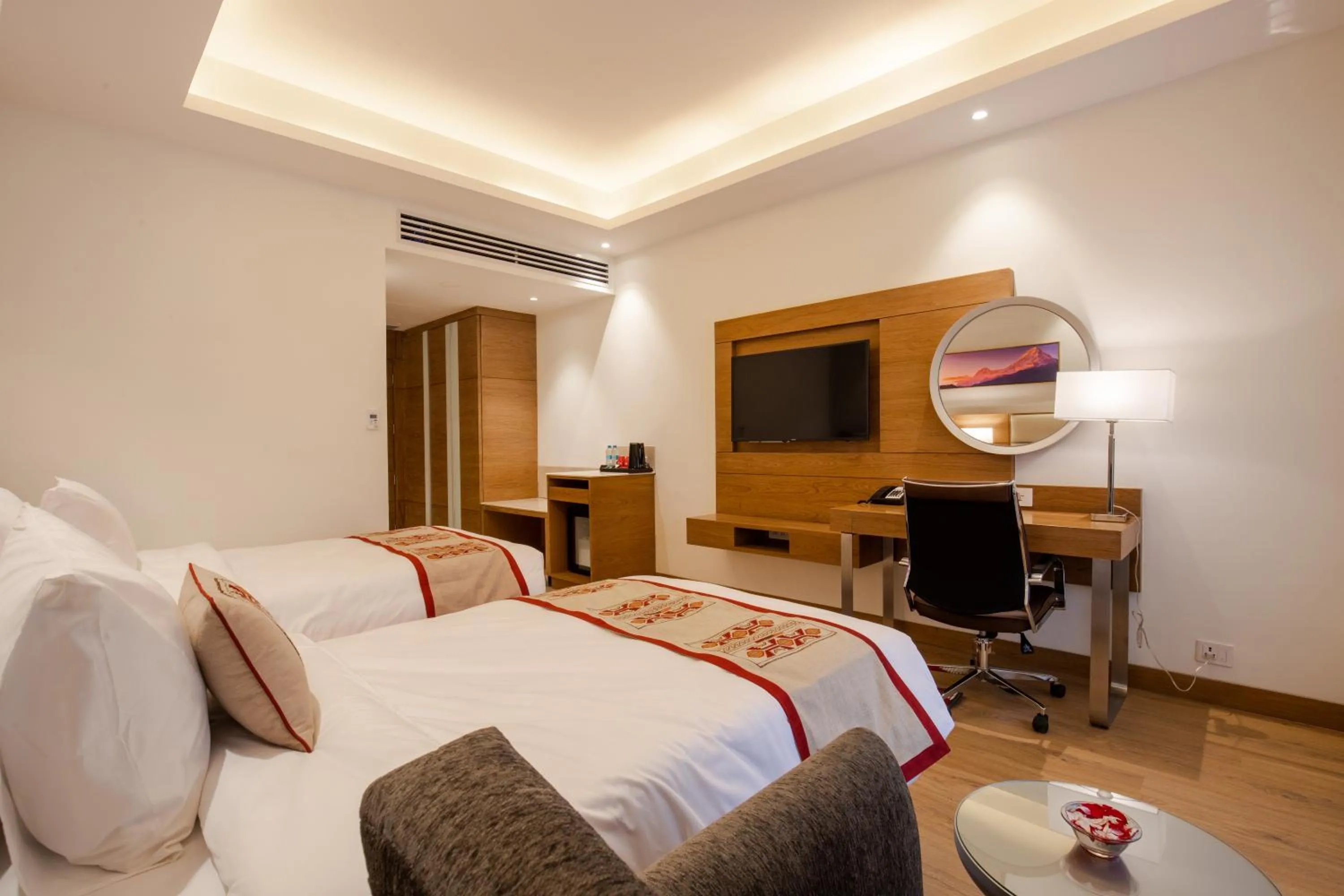 Photo of the whole room, Bed in Ramada Encore by Wyndham Kathmandu Thamel