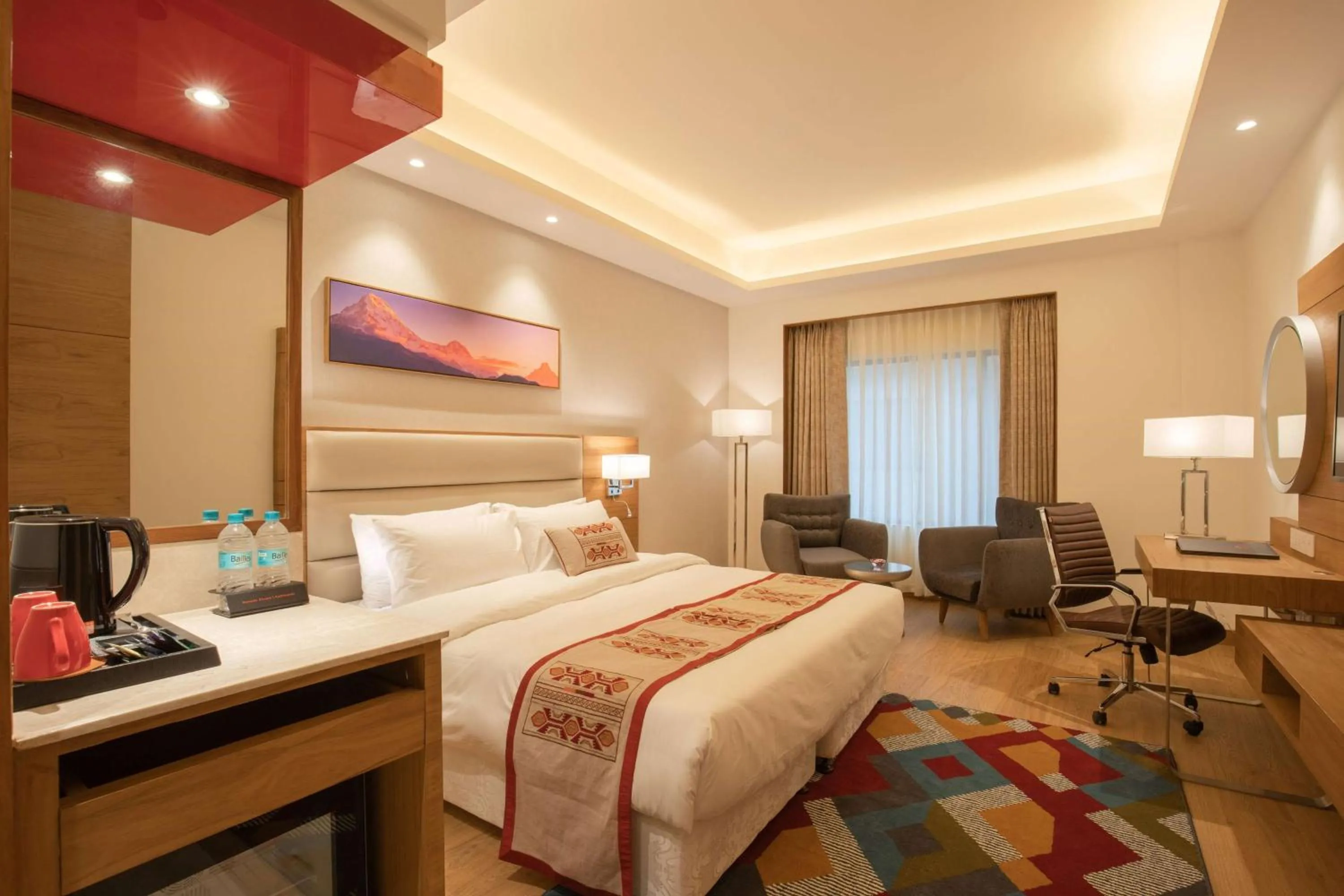 Photo of the whole room, Bed in Ramada Encore by Wyndham Kathmandu Thamel