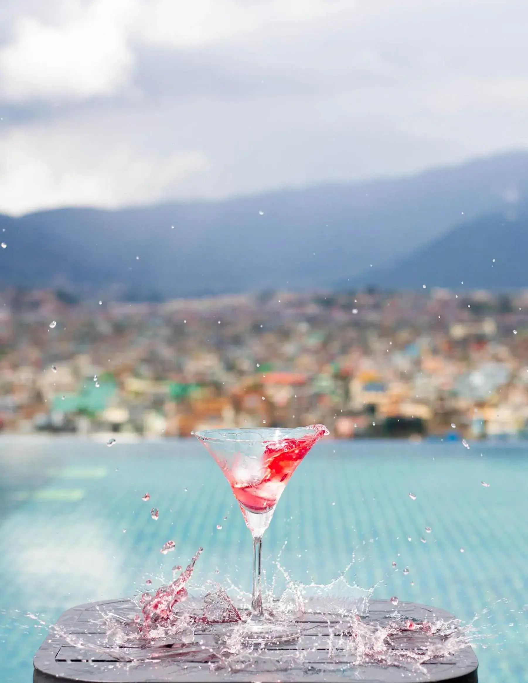 Swimming pool in Ramada Encore by Wyndham Kathmandu Thamel Swimming pool in Ramada Encore by Wyndham Kathmandu Thamel