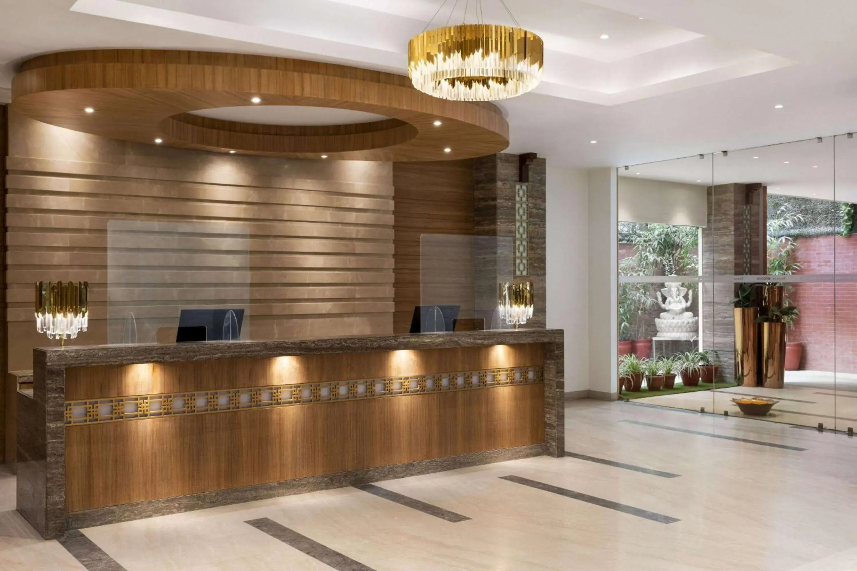 Lobby or reception in Ramada Encore by Wyndham Kathmandu Thamel Lobby or reception in Ramada Encore by Wyndham Kathmandu Thamel