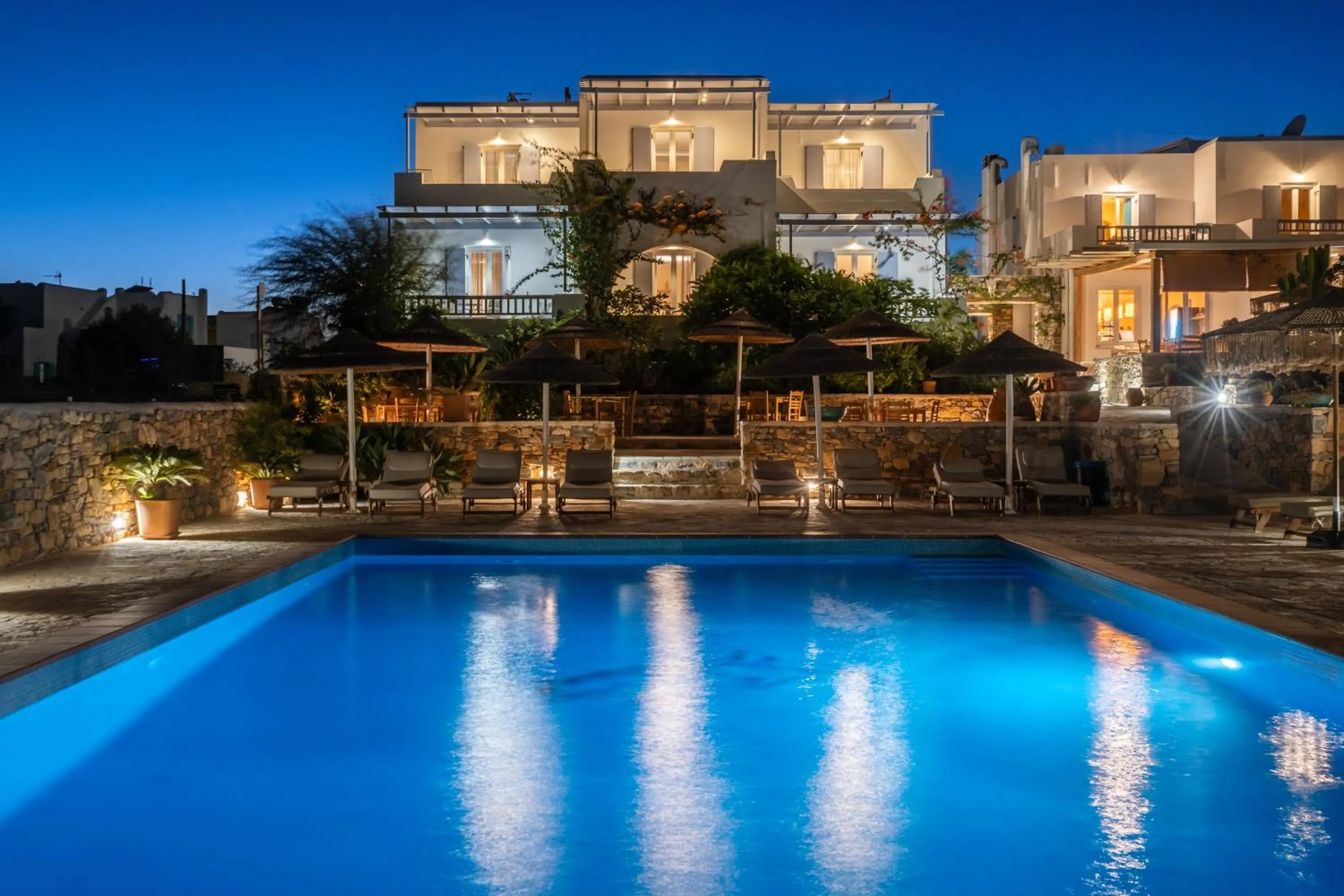 Swimming pool in Aeolos Hotel