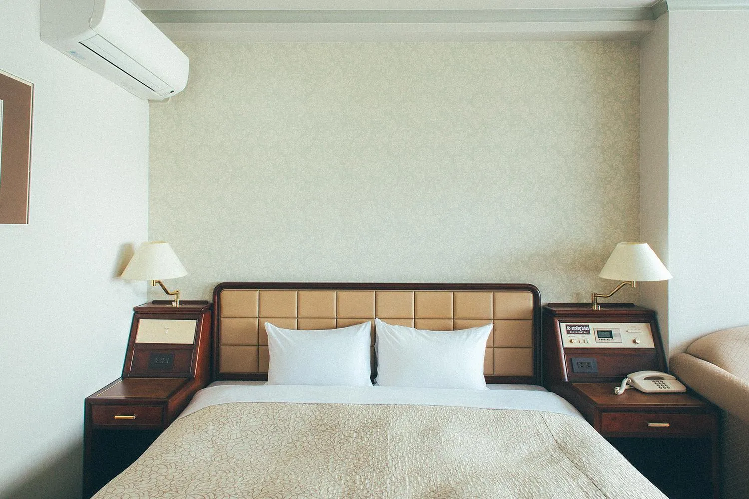 Bed in Kakegawa Grand Hotel