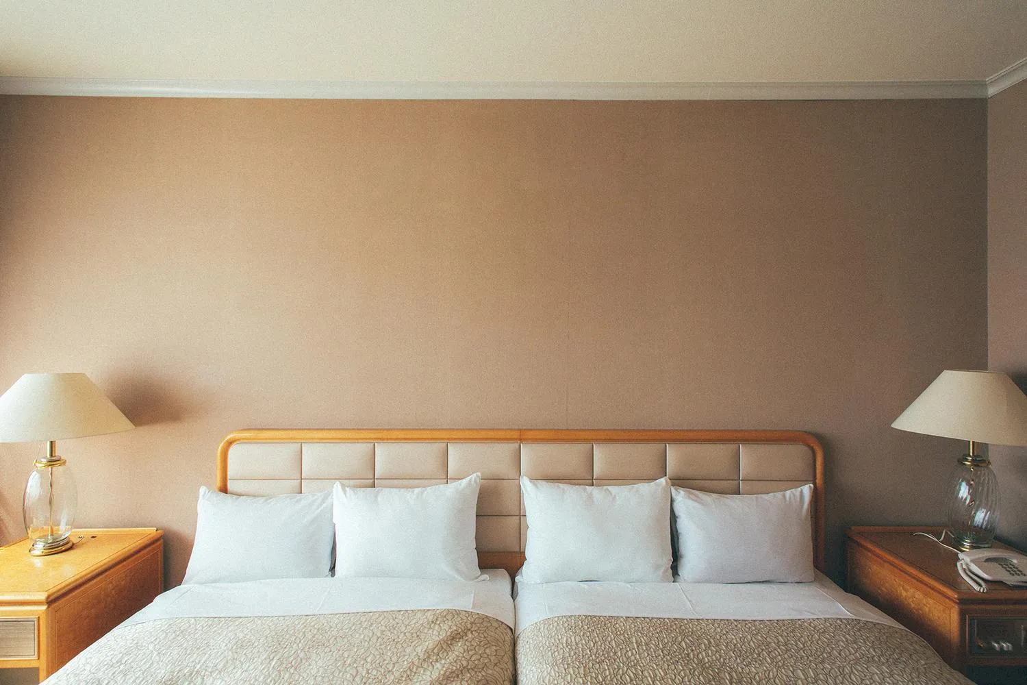 Bed in Kakegawa Grand Hotel