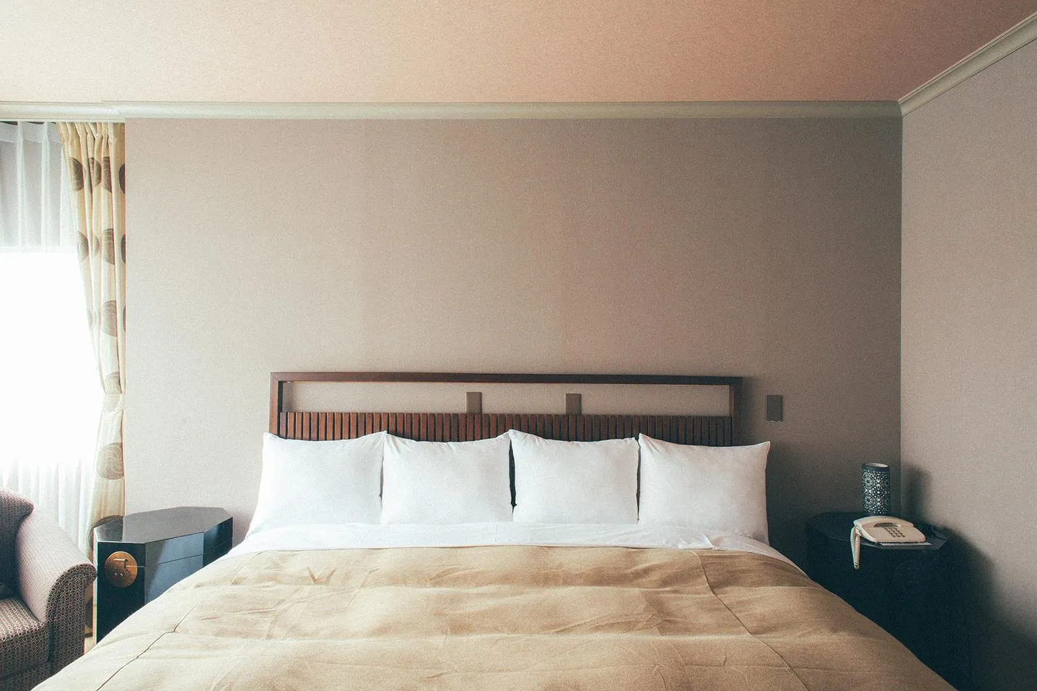 Bed in Kakegawa Grand Hotel