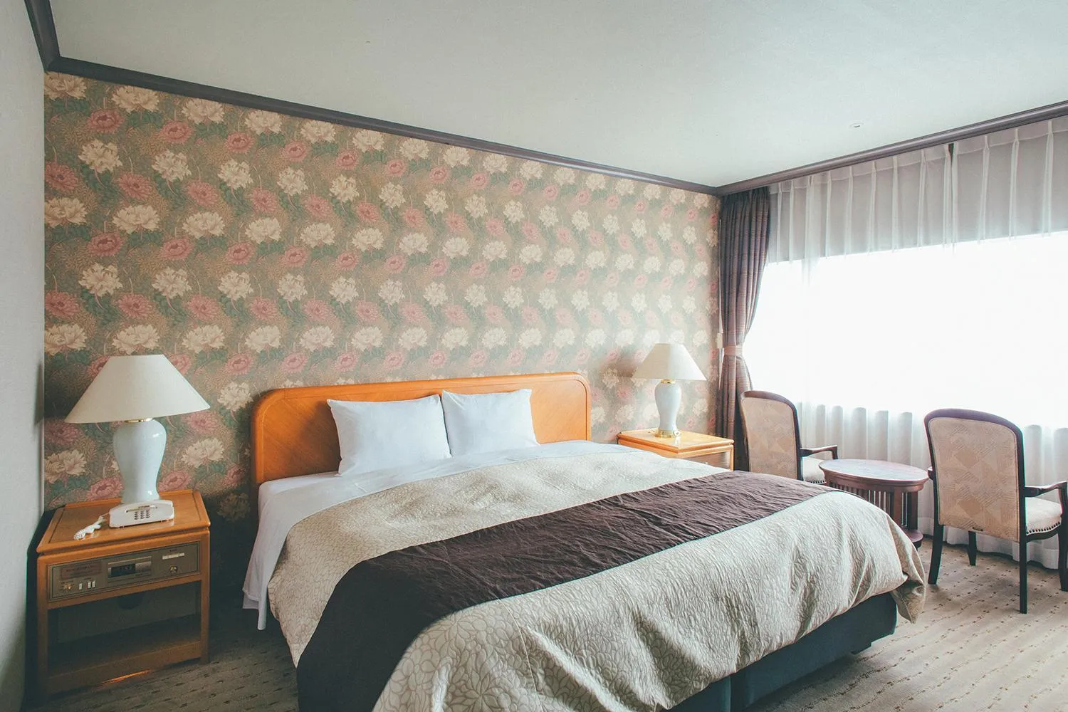 Bed in Kakegawa Grand Hotel