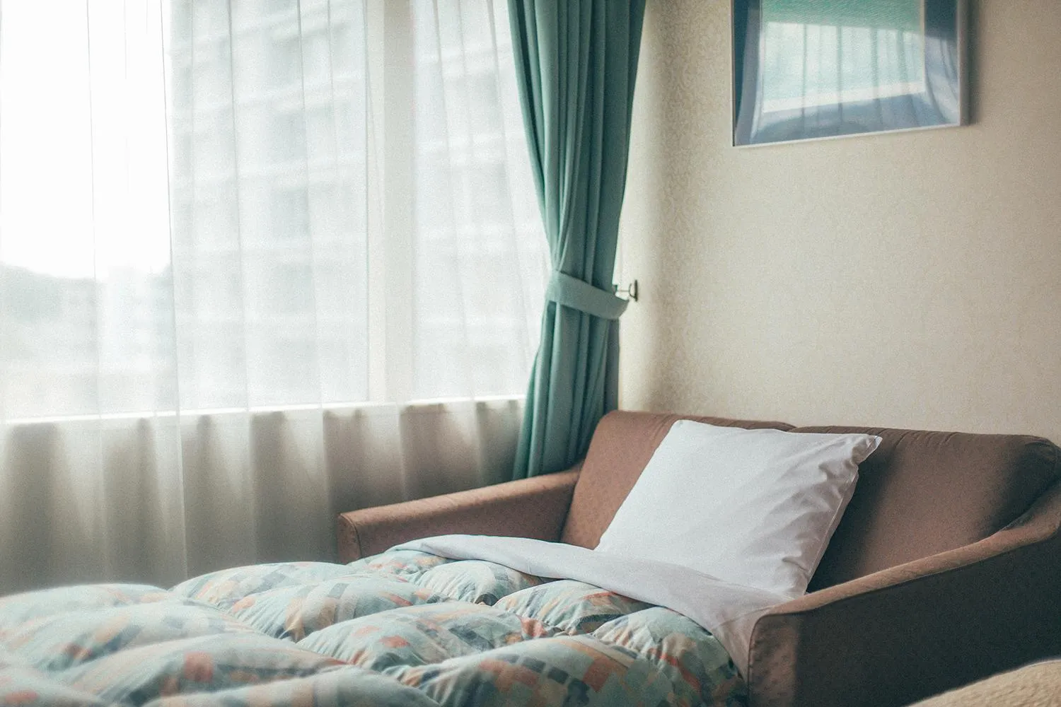 Bed in Kakegawa Grand Hotel