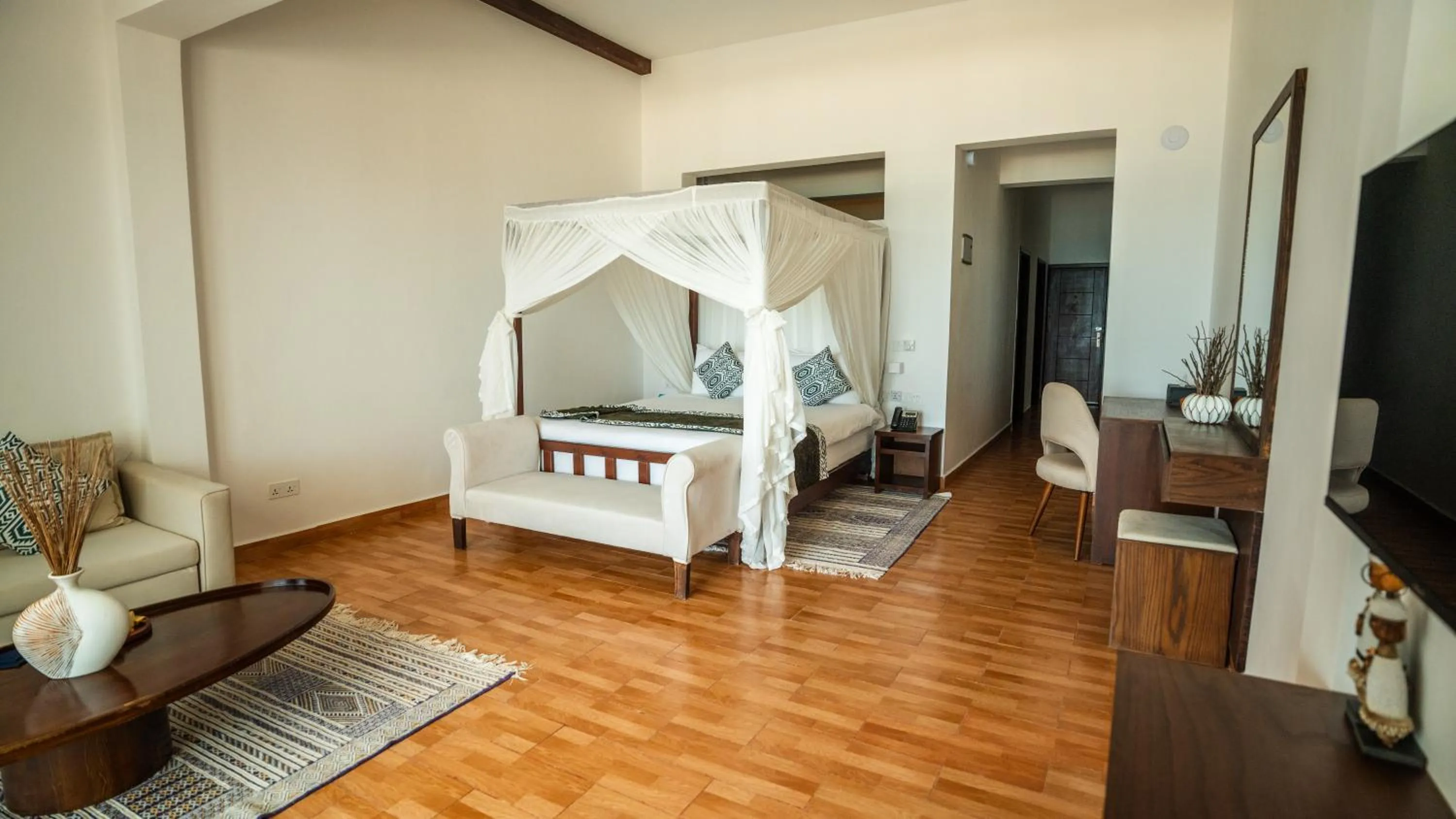 Bed in Dream of Zanzibar Resort & Spa - Premium All Inclusive